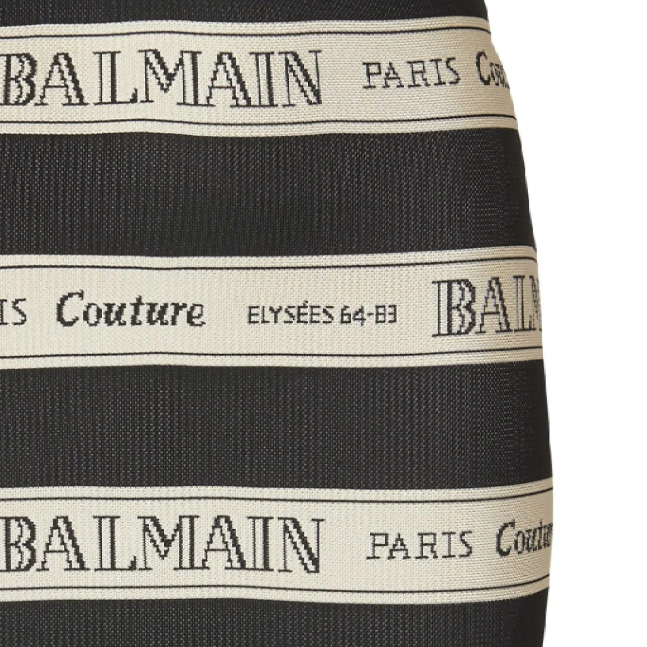 BALMAIN Chic Mini Viscose Skirt for Women
