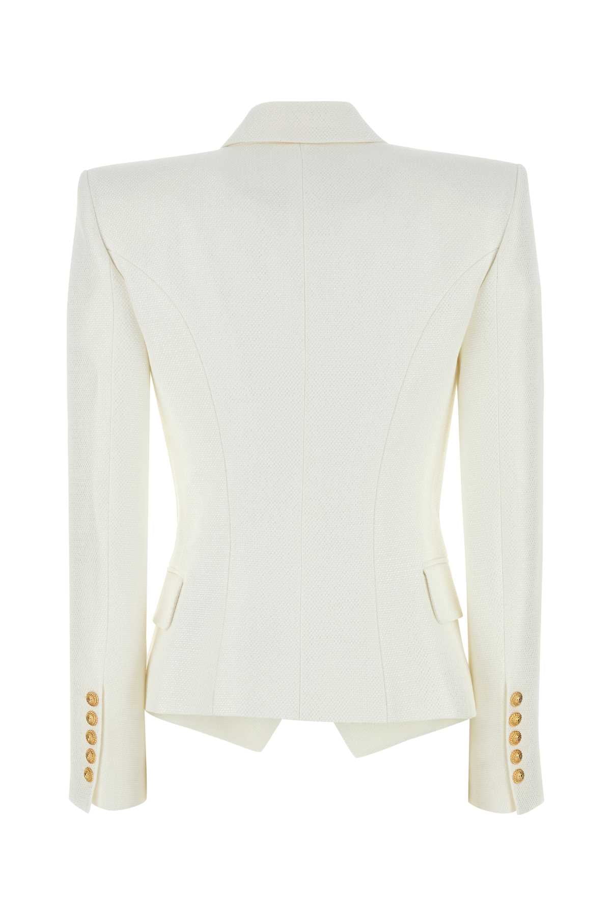 BALMAIN Women's Viscose Blend Mini Blazer