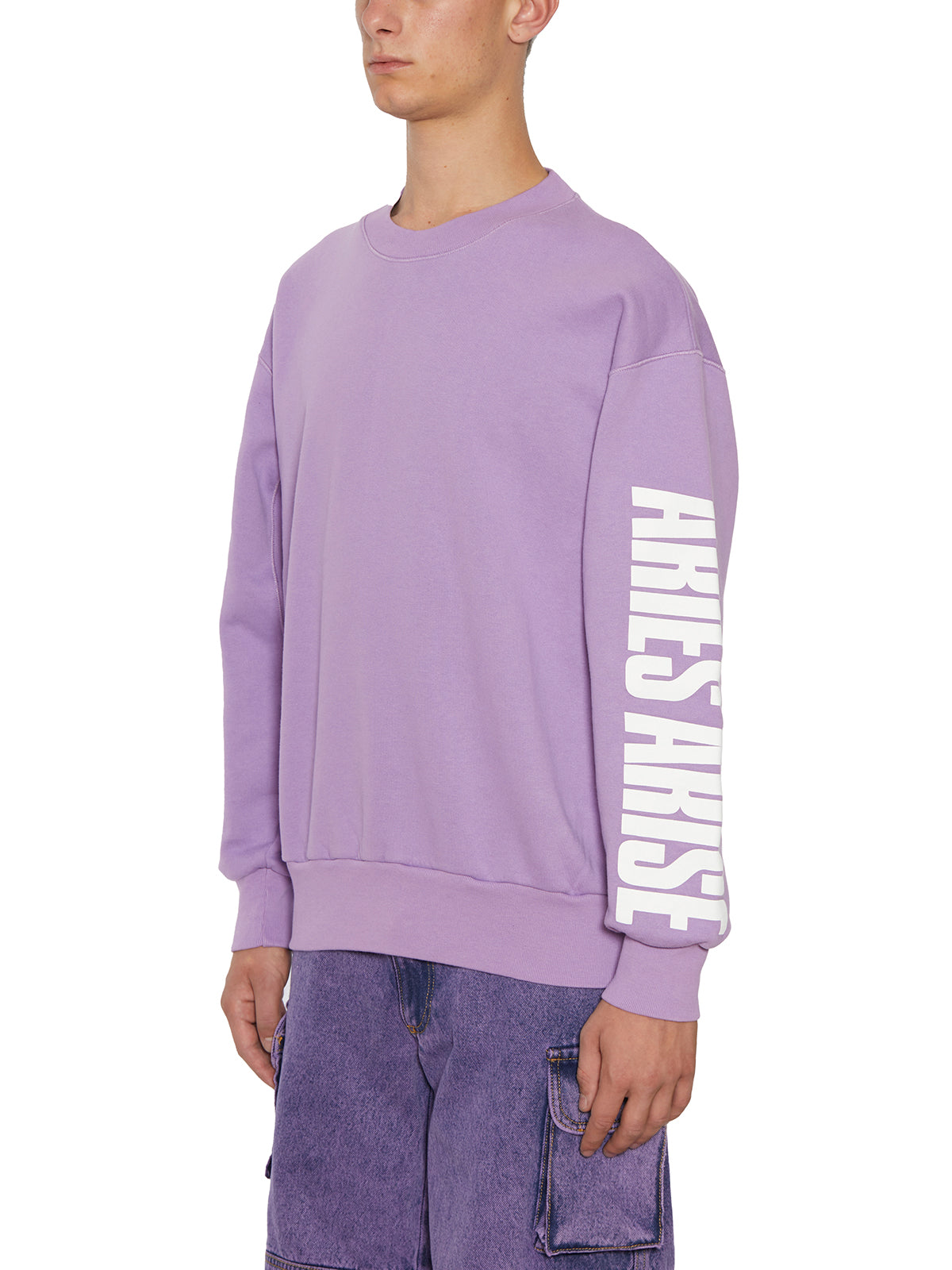 ARIES Crew Neck Gothic Sweatshirt - Size M