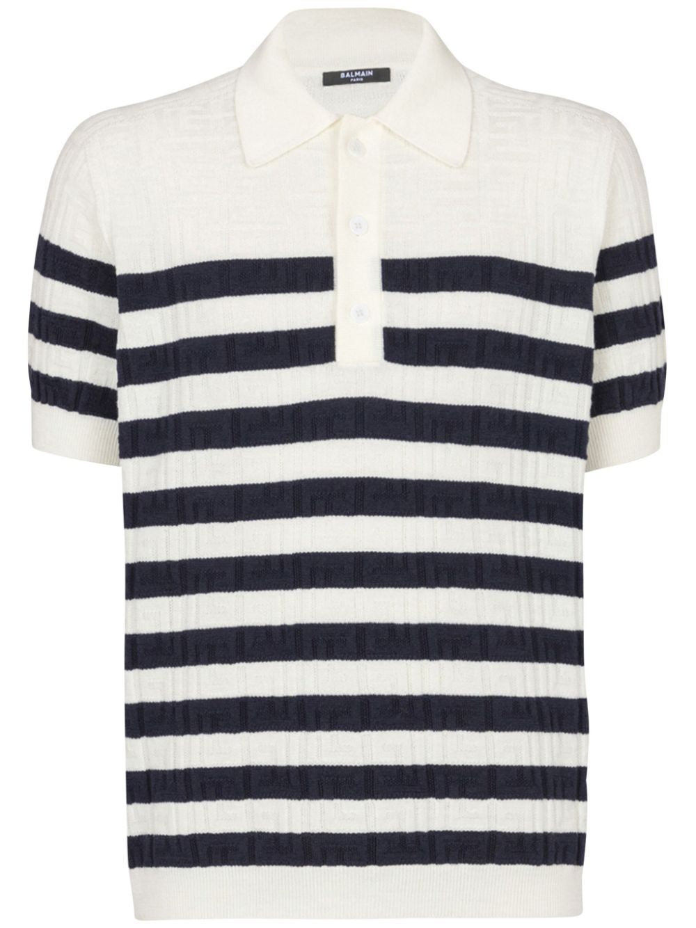 BALMAIN Men's Classic Mini Polo Shirt