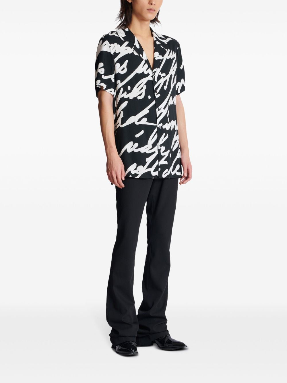 BALMAIN Men's SS25 Stylish Button-Up Shirt