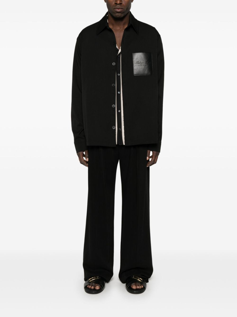 BALMAIN Men's Long Sleeve Shirt - Spring/Summer 2025