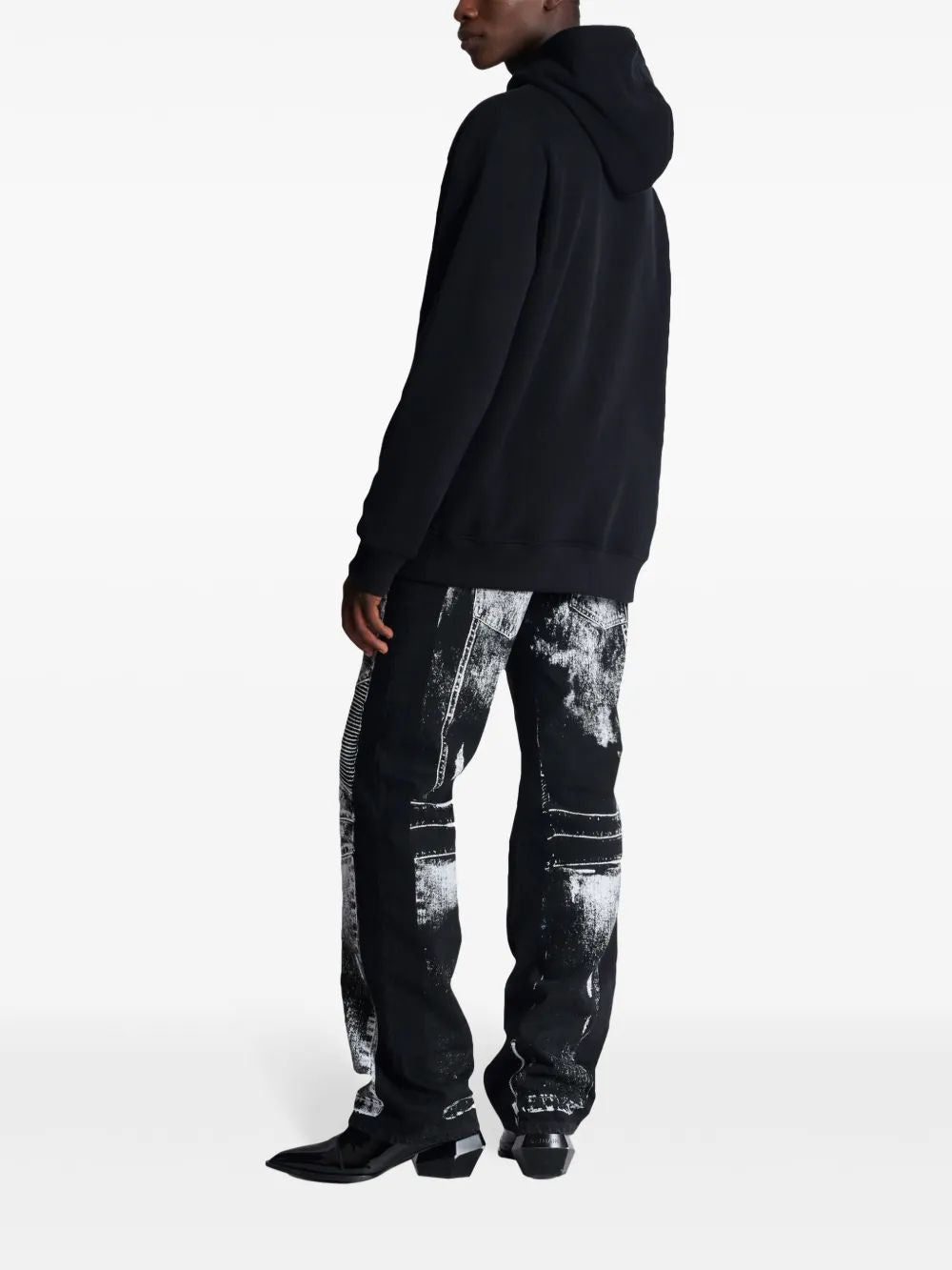 BALMAIN Oversized Long Sleeve Hoodie