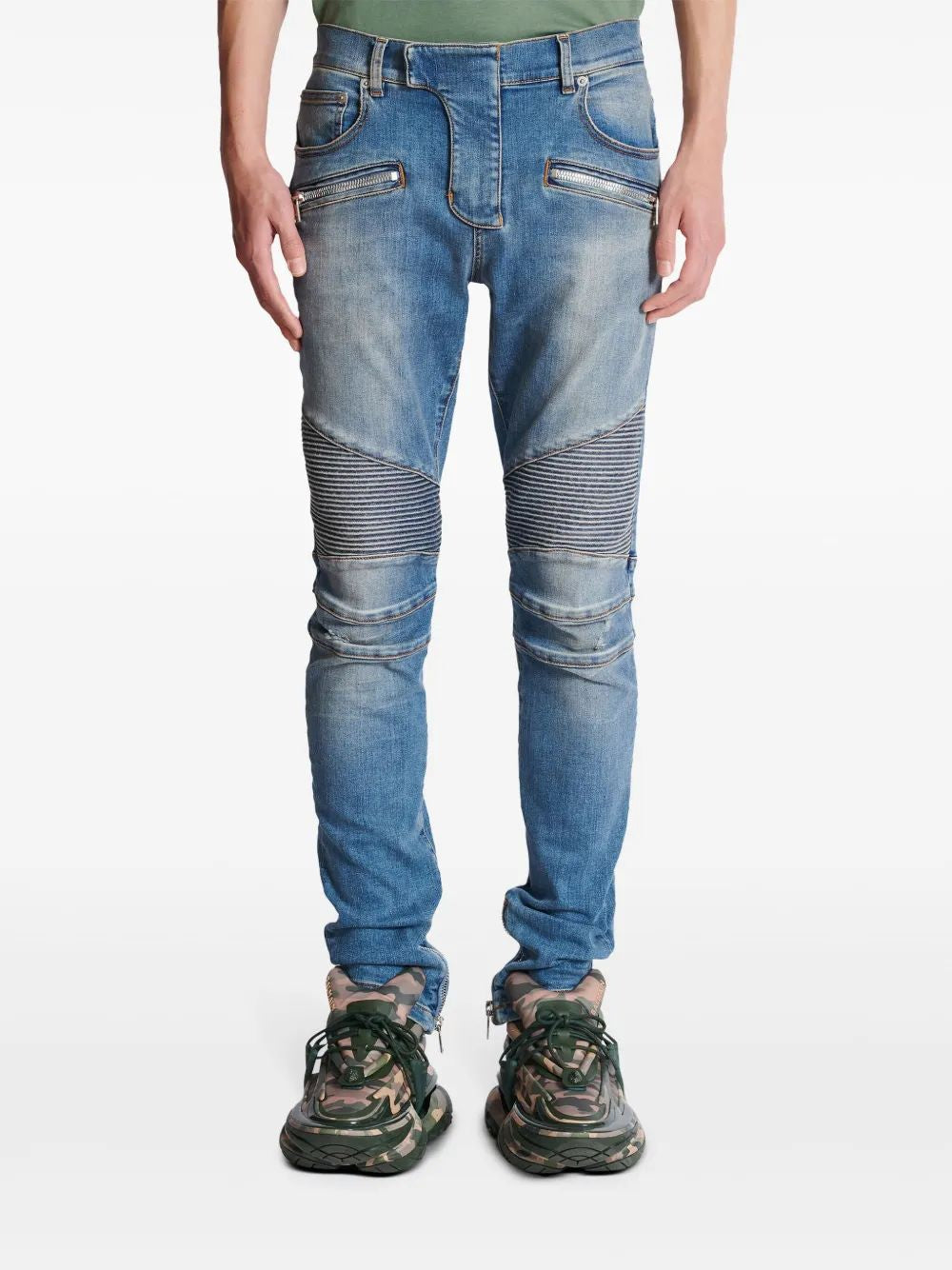 BALMAIN Slim Fit Men's Jeans