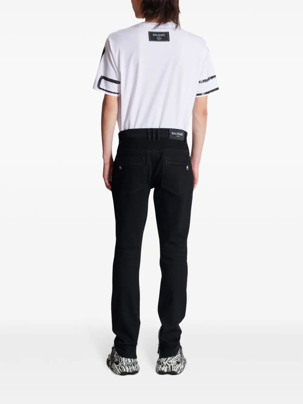 BALMAIN Slim Fit Jeans for Men - SS25 Collection