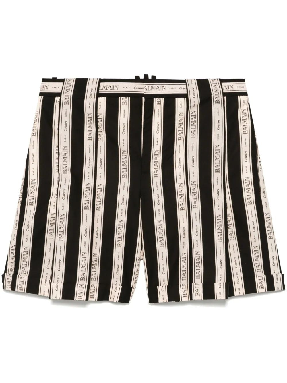 BALMAIN Men's Mini Casual Shorts - Summer Style 2025