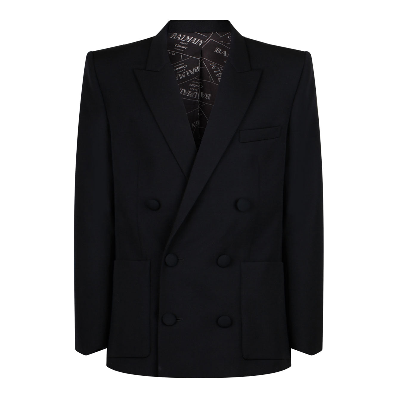 BALMAIN Men's Virgin Wool Jacket
