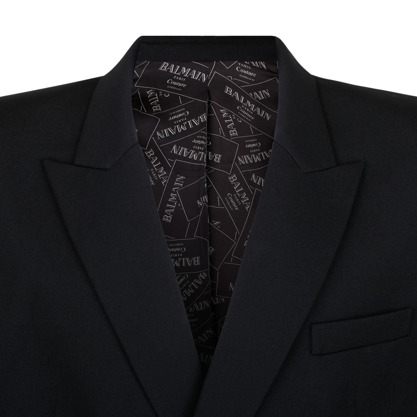 BALMAIN Men's Virgin Wool Jacket