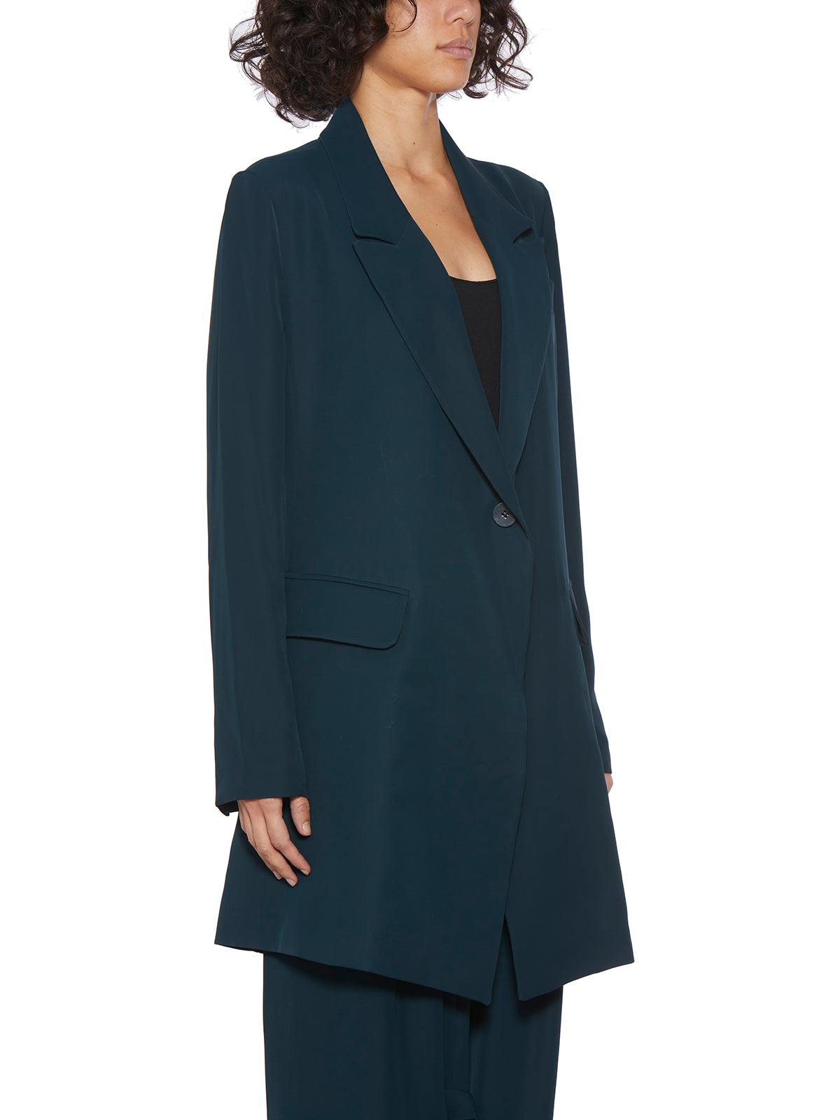 NU Single-Breasted Mini Jacket for Women