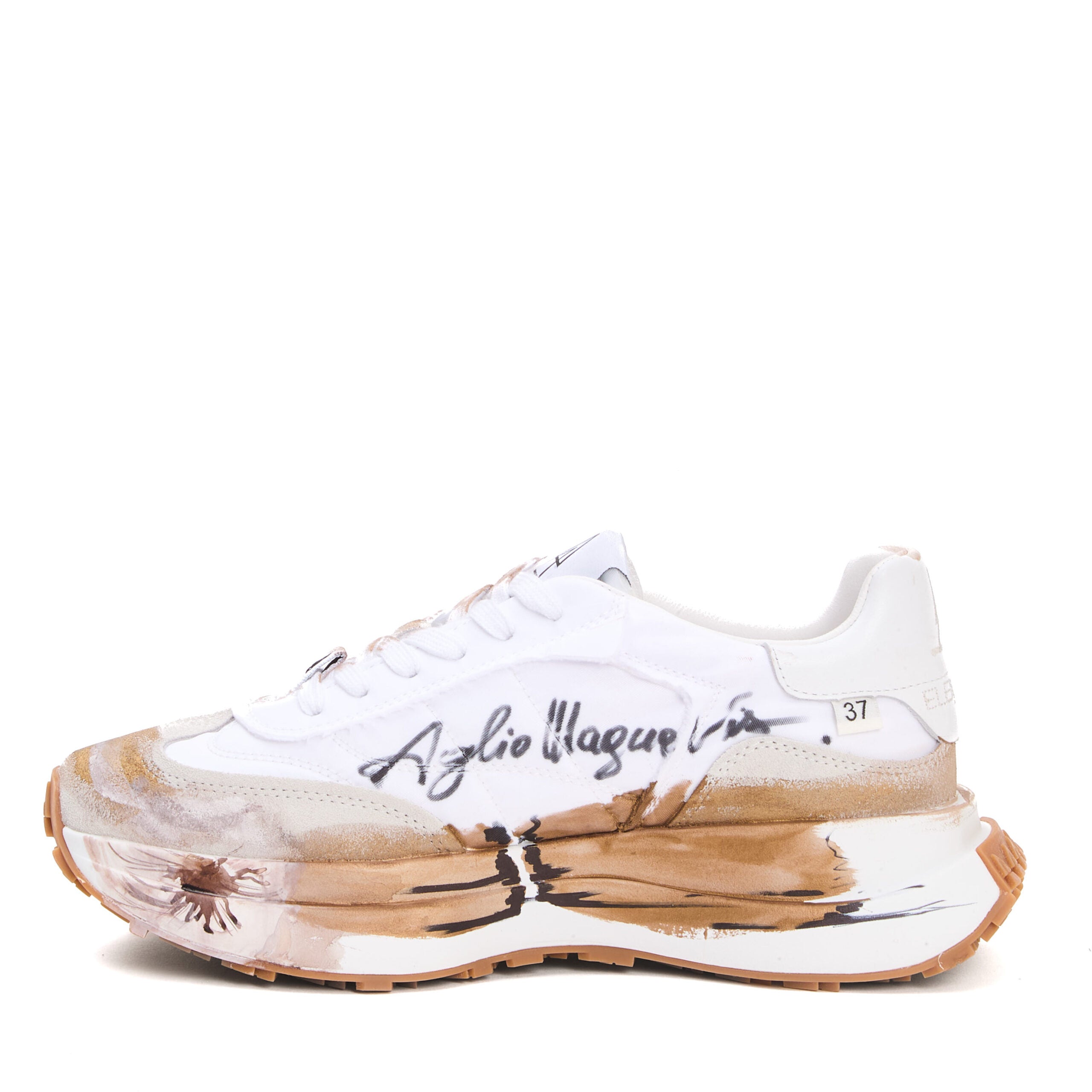 ELENA IACHI Hand-Painted Women's Sneakers