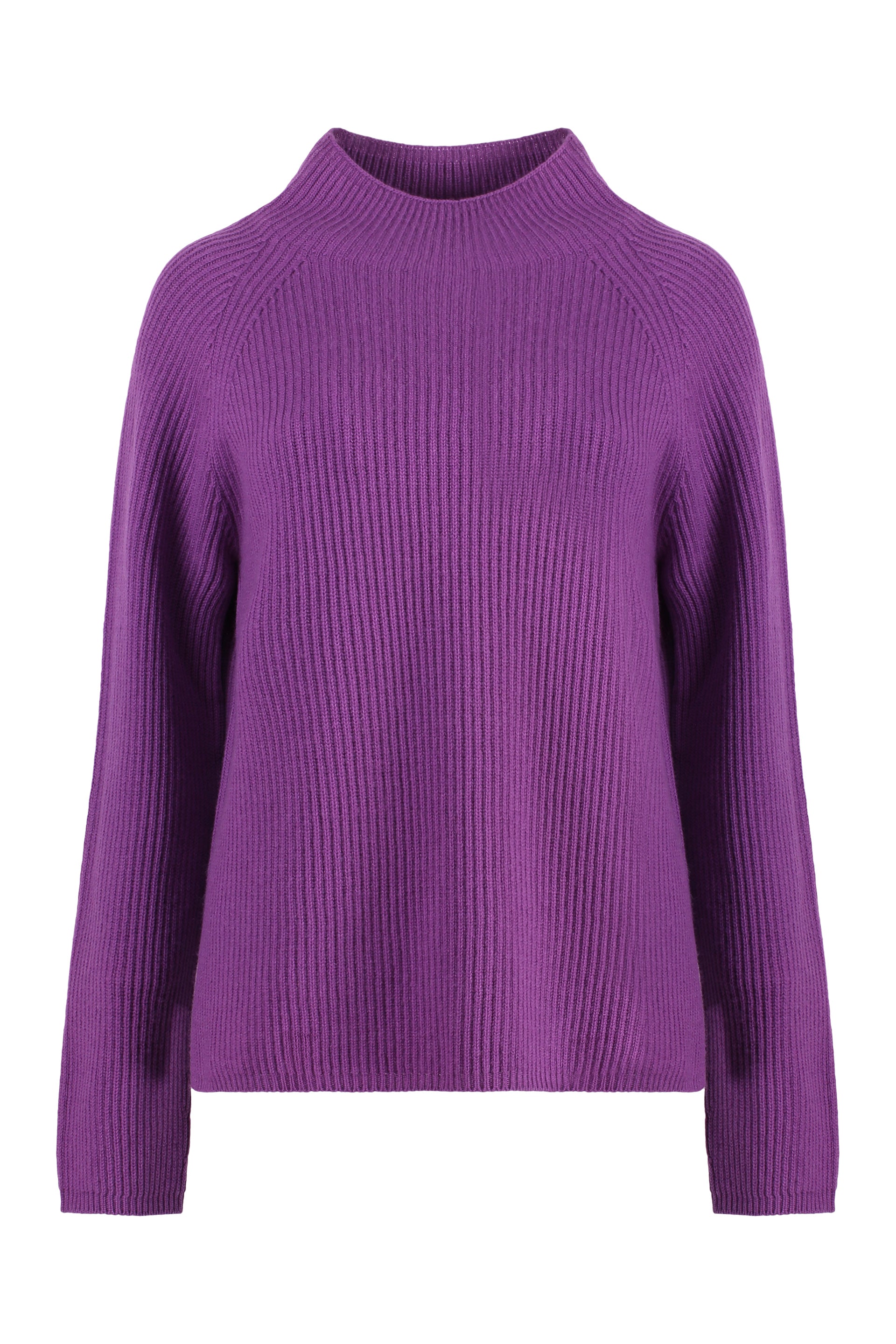 S MAX MARA Wool and Cashmere Turtleneck Pullover