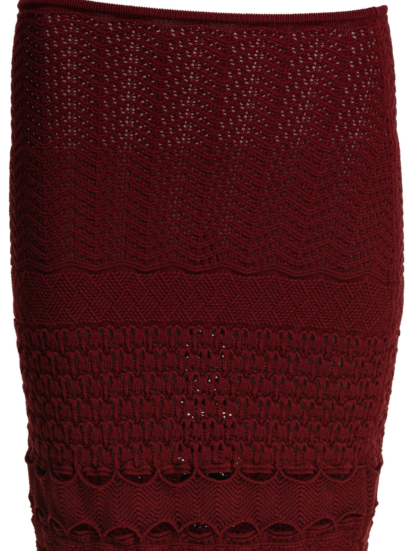 ELIE SAAB Cut-out Knit Mini Skirt