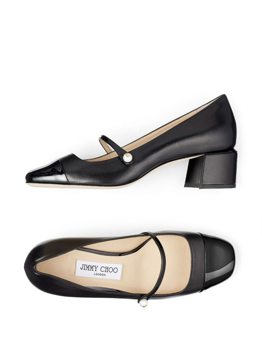 JIMMY CHOO Elisa Patent Leather Pumps