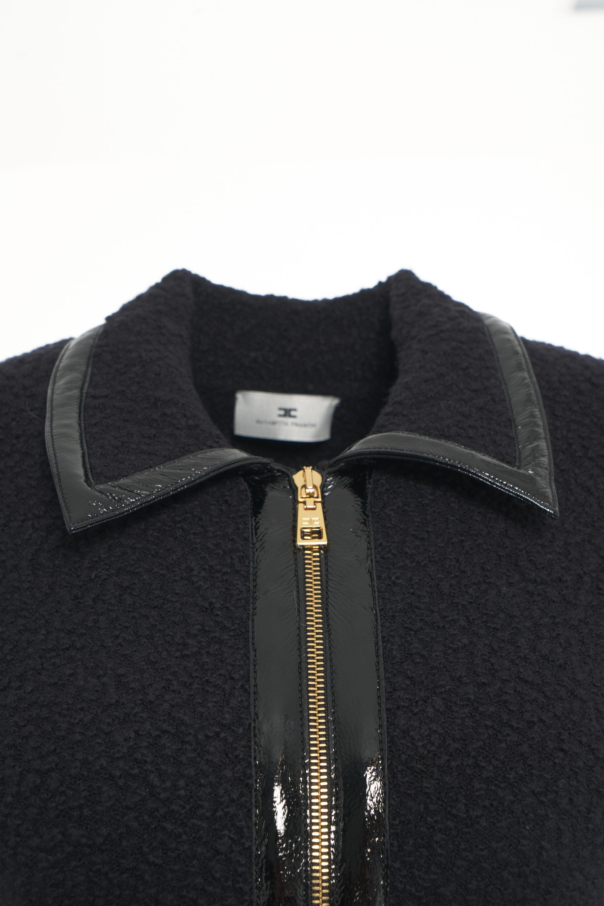 ELISABETTA FRANCHI Elegant Bouclé Mini Dress