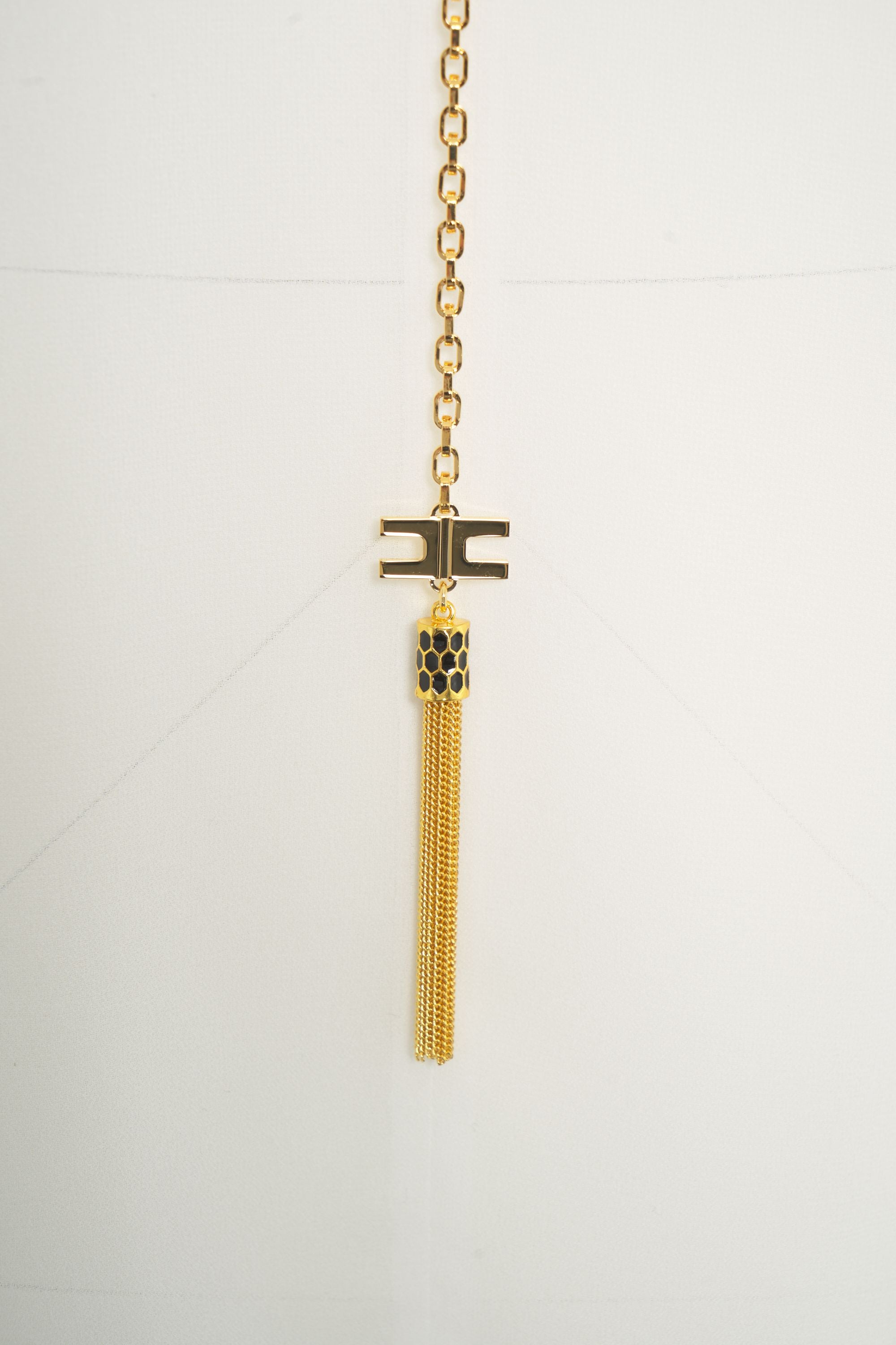 ELISABETTA FRANCHI Elegant Blouse with Chain Detail for Women