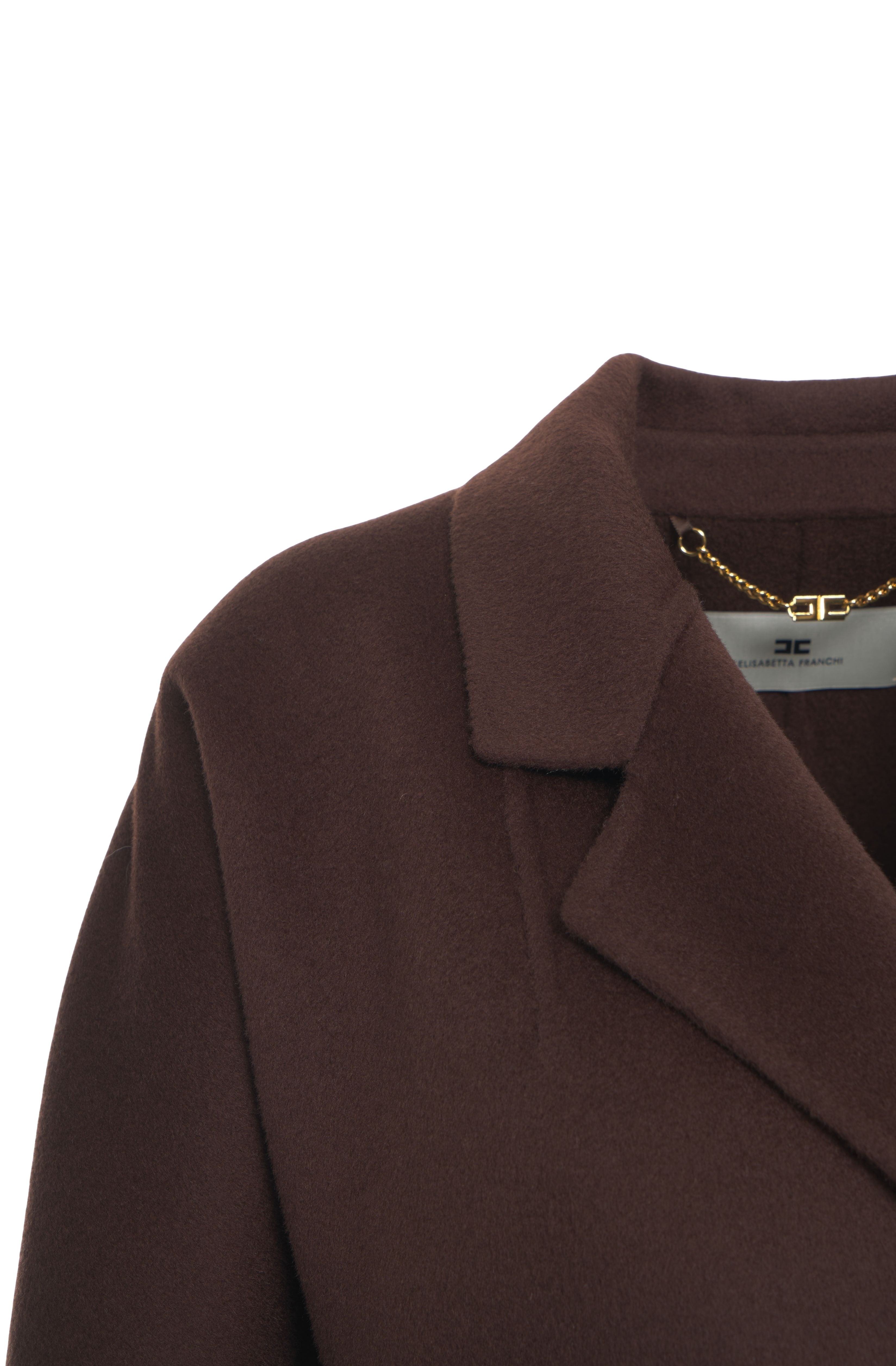 ELISABETTA FRANCHI Elegant Wool Jacket for Women