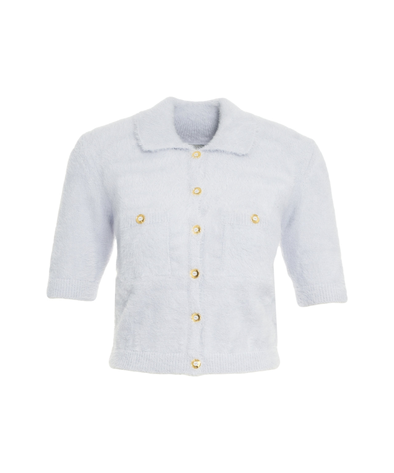 ELISABETTA FRANCHI Elegant Cardigan with Decorative Buttons