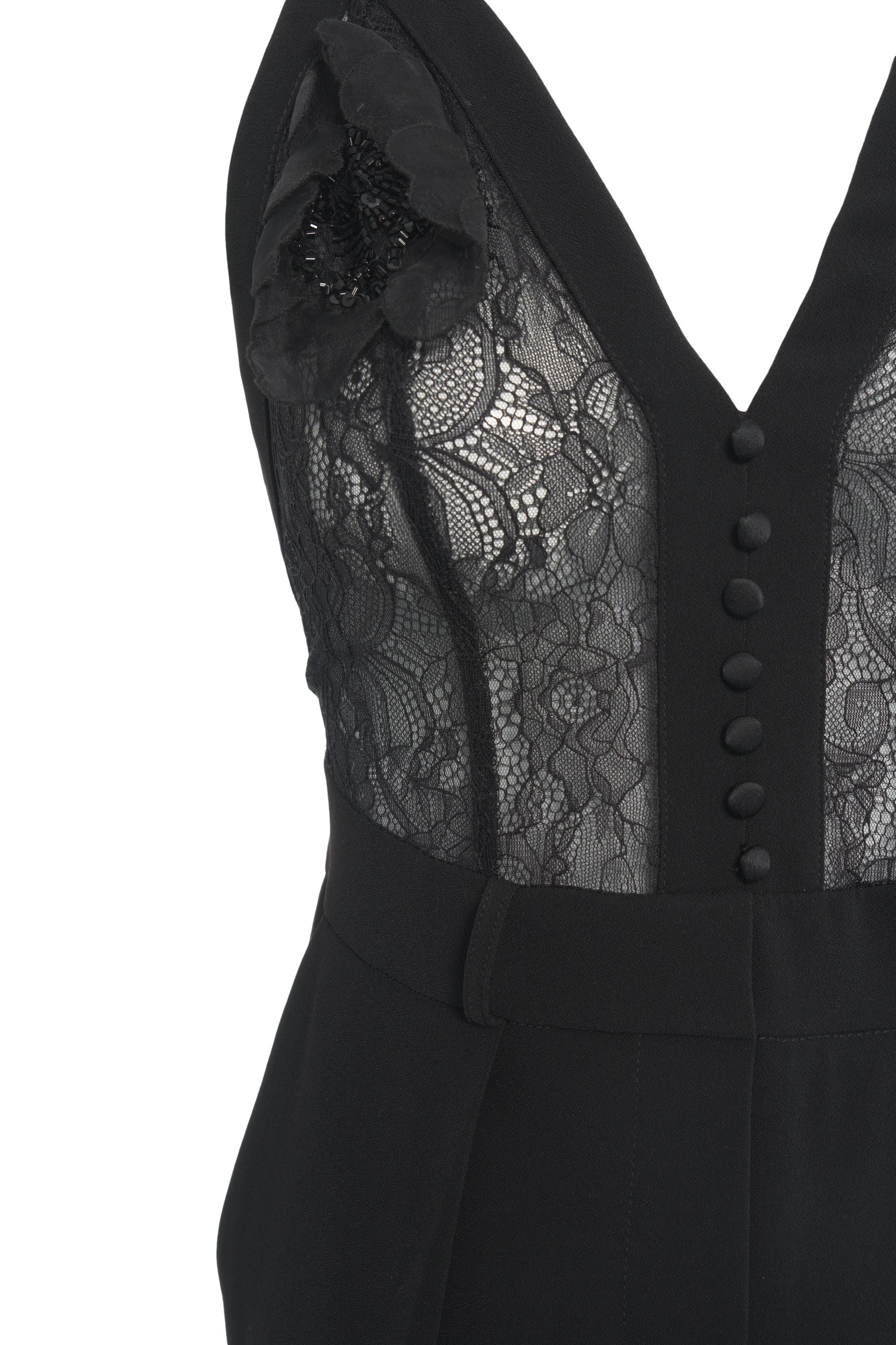 ELISABETTA FRANCHI Elegant Wide Leg Pleated Jumpsuit