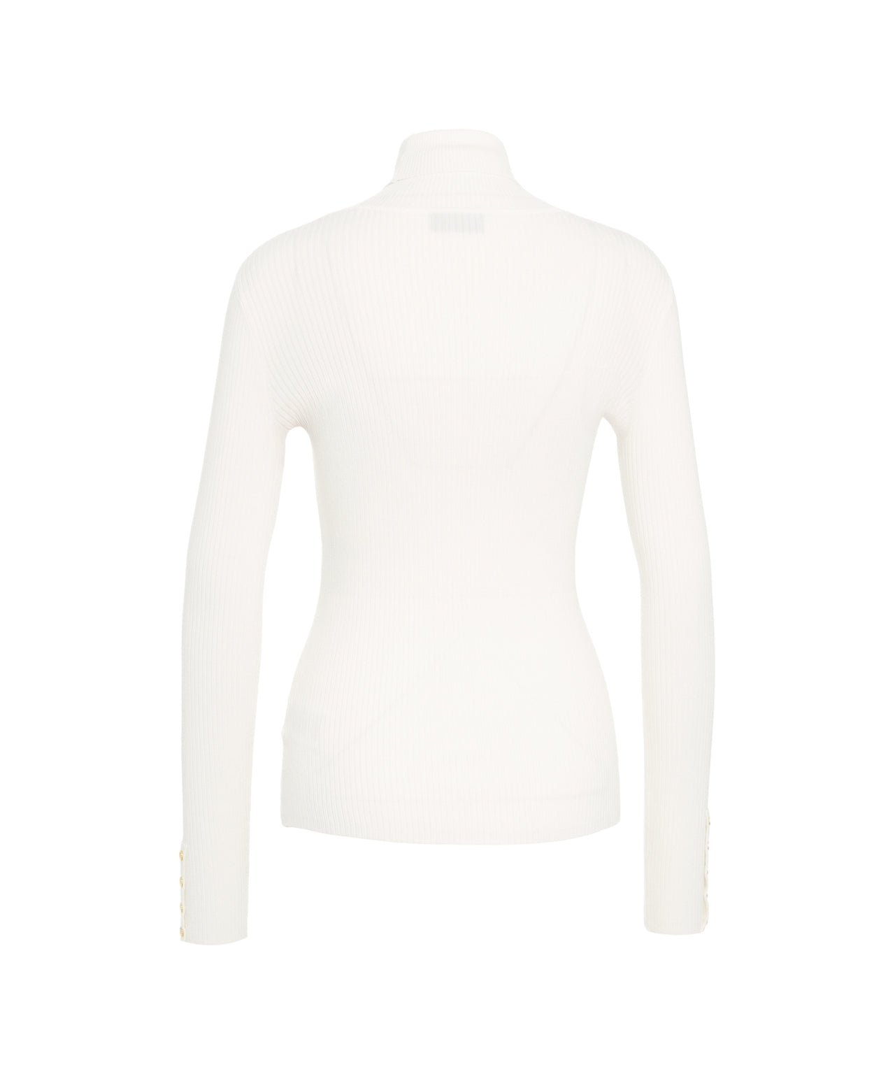 ELISABETTA FRANCHI Ribbed Turtleneck Sweater