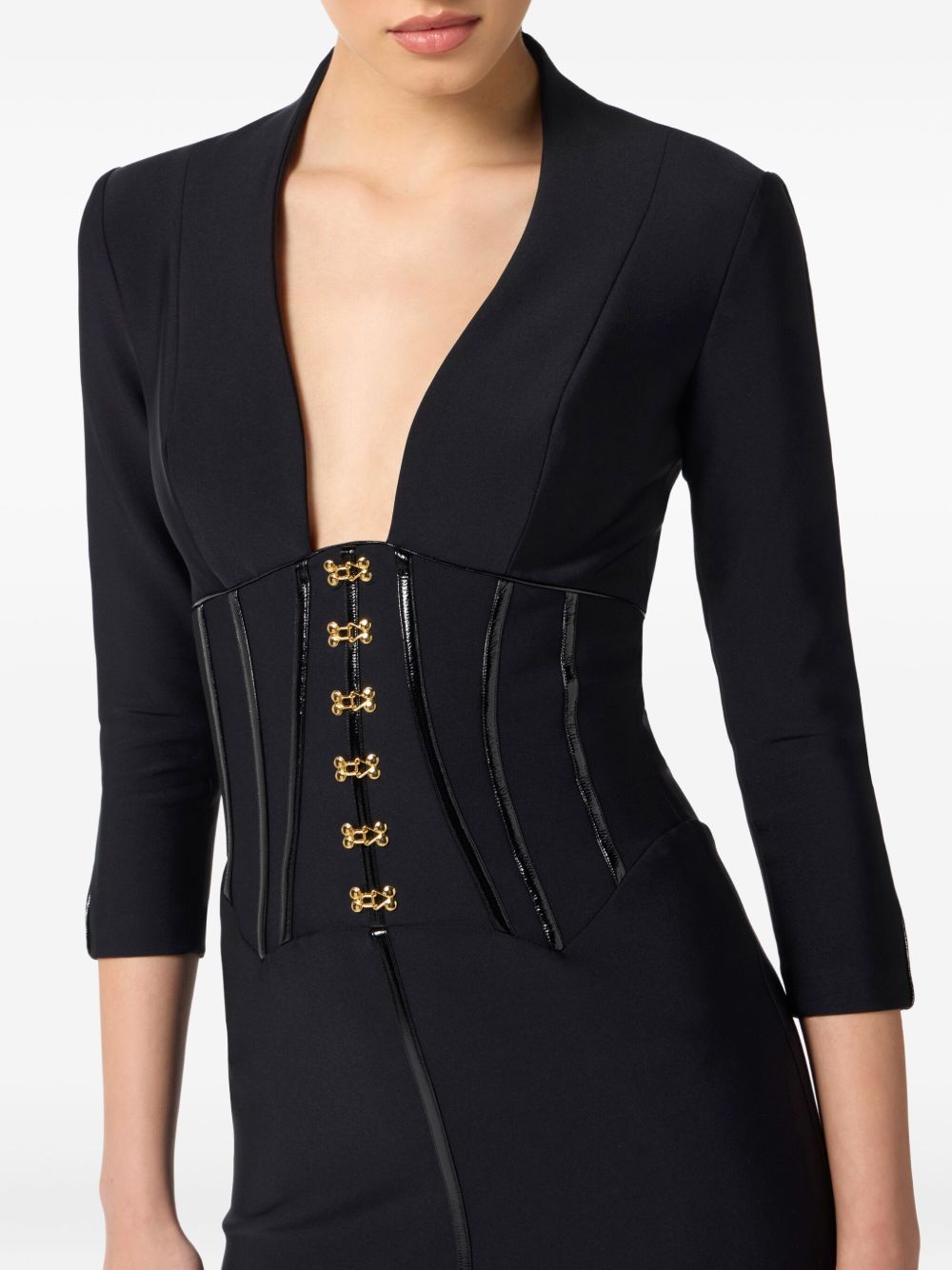 ELISABETTA FRANCHI Elegant Mini Dress for Women - FW25