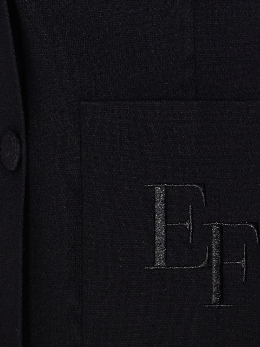 ELISABETTA FRANCHI Elegant Black Layering Jacket for Women