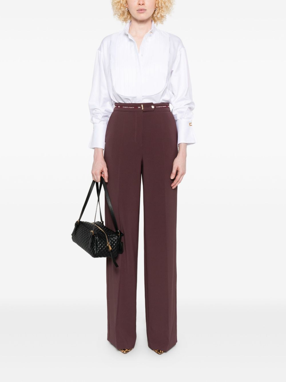ELISABETTA FRANCHI Elegant Trousers for Women - Fall Winter 25/26