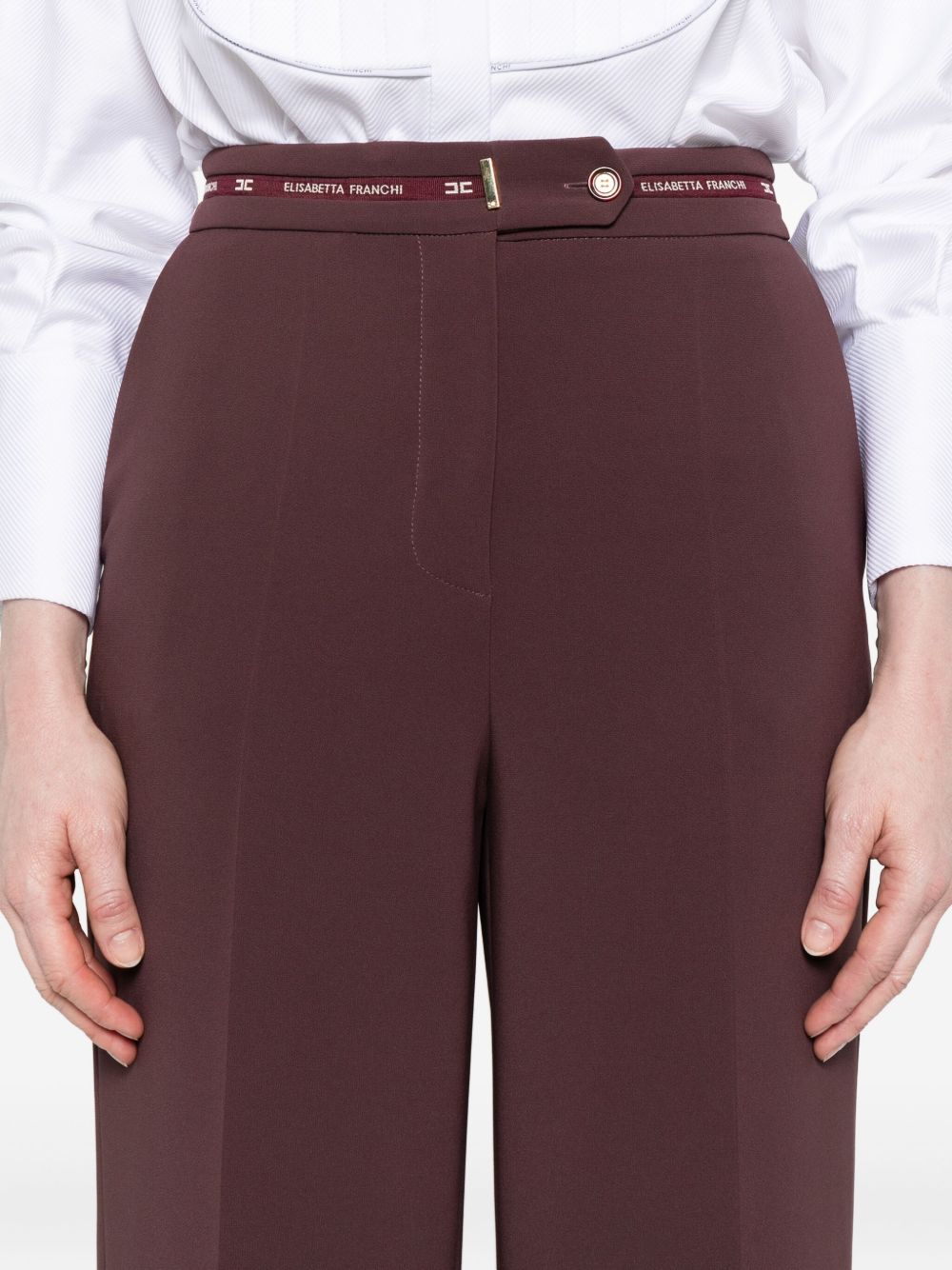 ELISABETTA FRANCHI Elegant Trousers for Women - Fall Winter 25/26