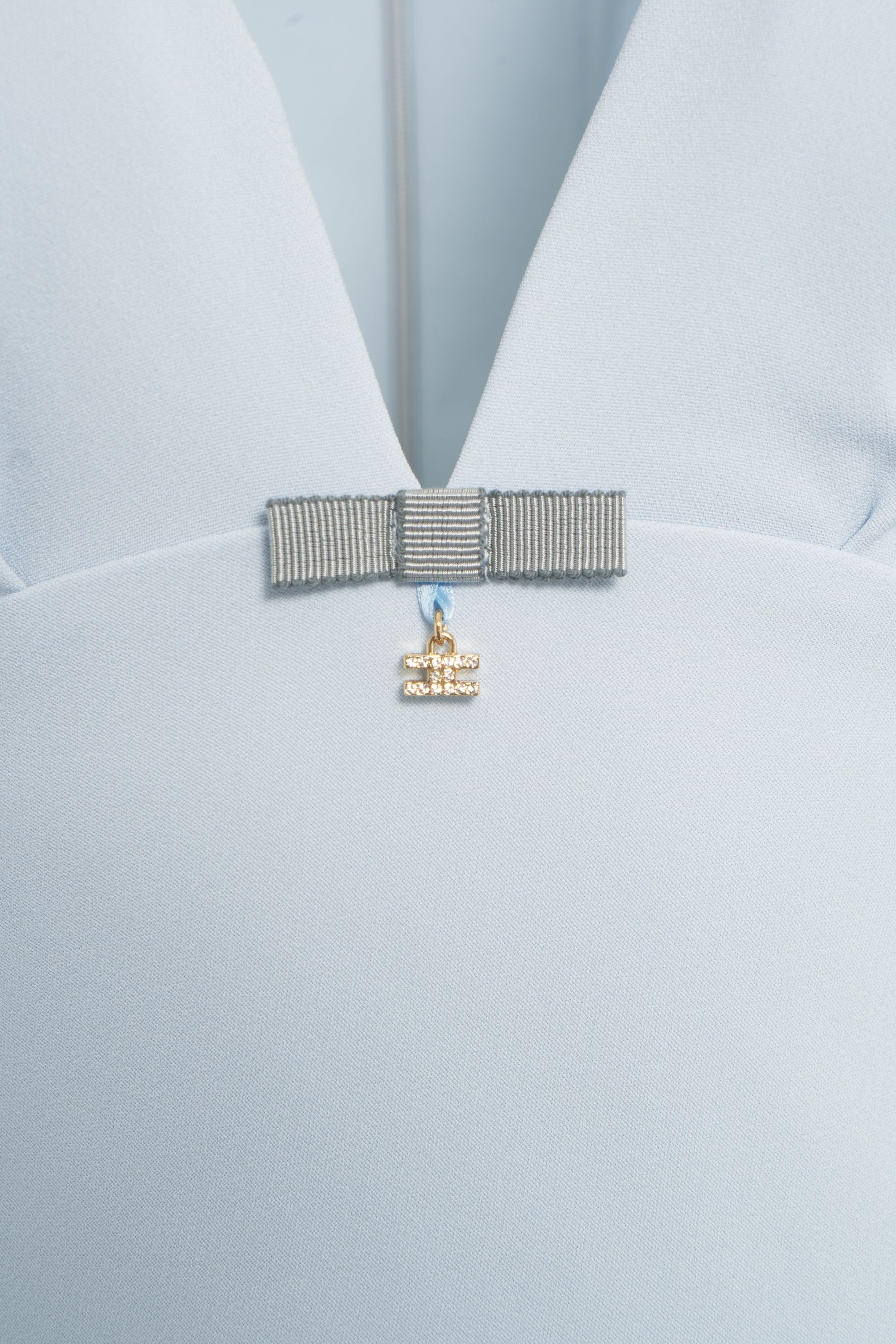 ELISABETTA FRANCHI Elegant Retro Mini Dress