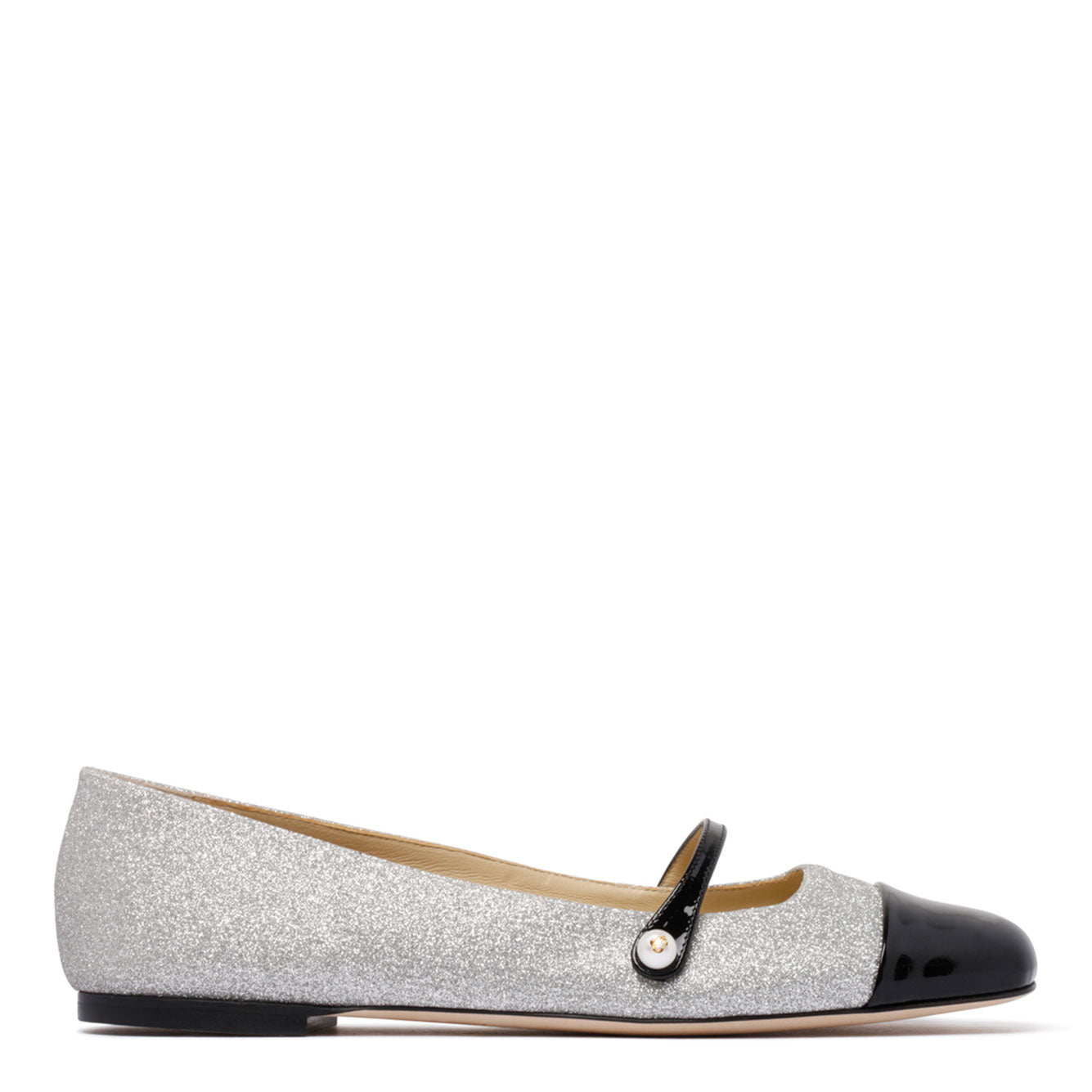 JIMMY CHOO Elegant Lamb Flat Shoes for Women
