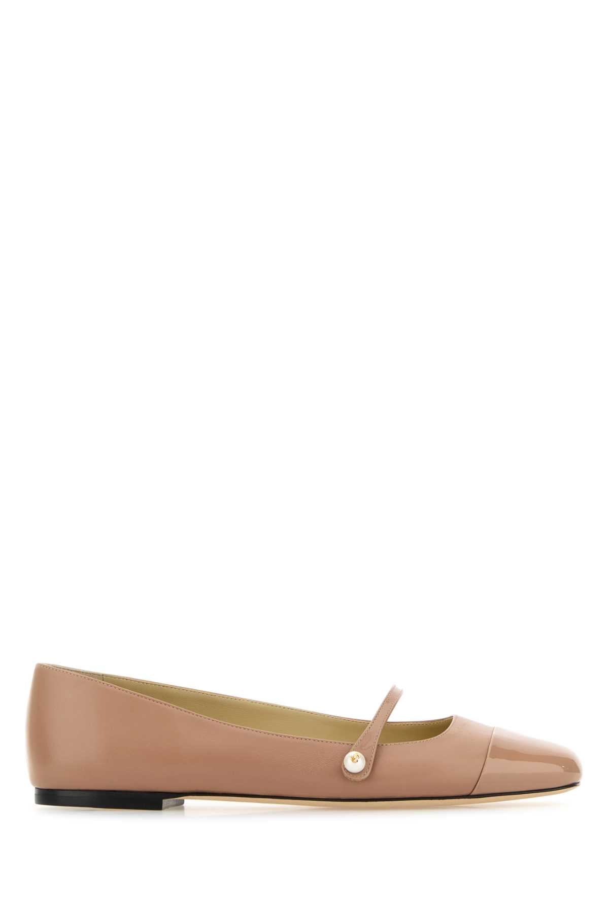 JIMMY CHOO Nappa Leather Ballerinas for Women