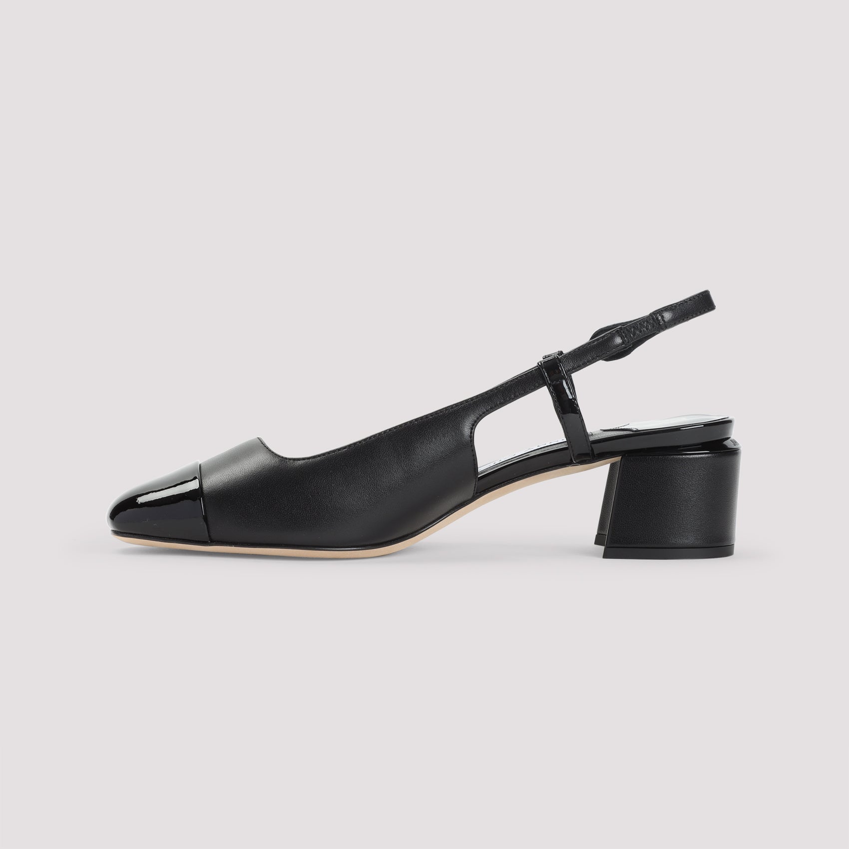 JIMMY CHOO Patent Nappa Elisa Pumps 4.5cm Heel