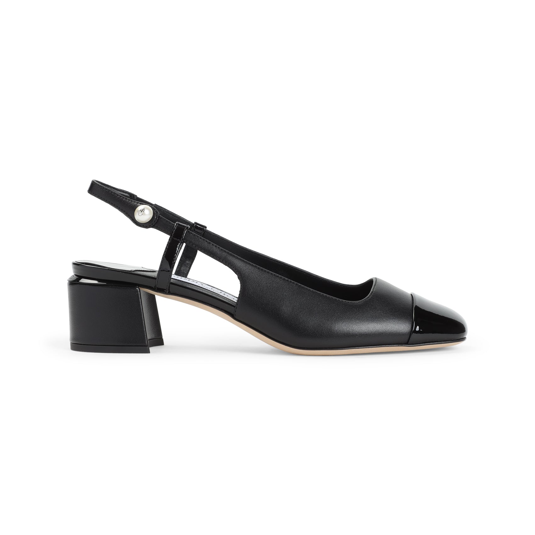 JIMMY CHOO Patent Nappa Elisa Pumps 4.5cm Heel