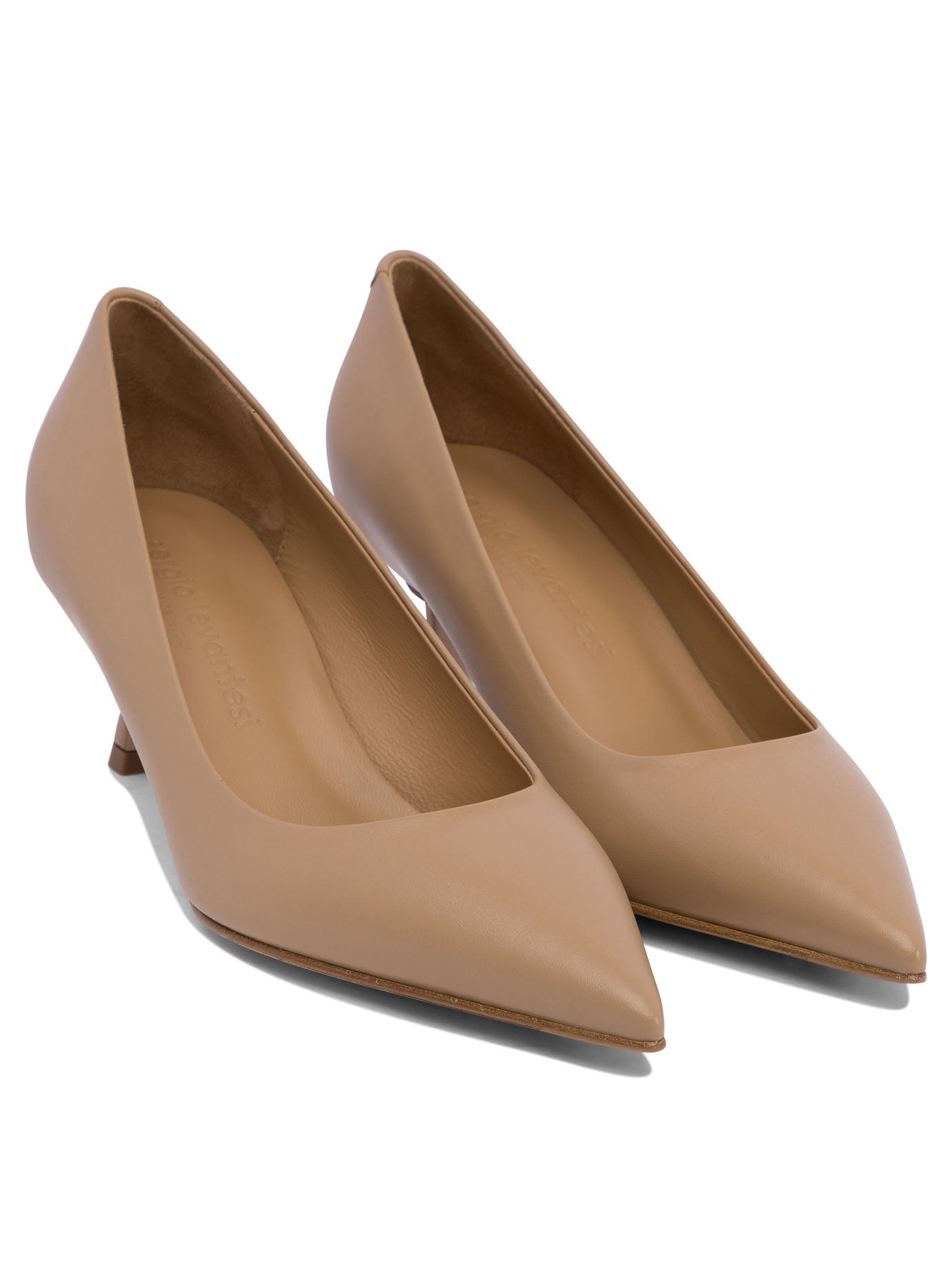 SERGIO LEVANTESI Elegant Rubber-Heeled Pumps for Women