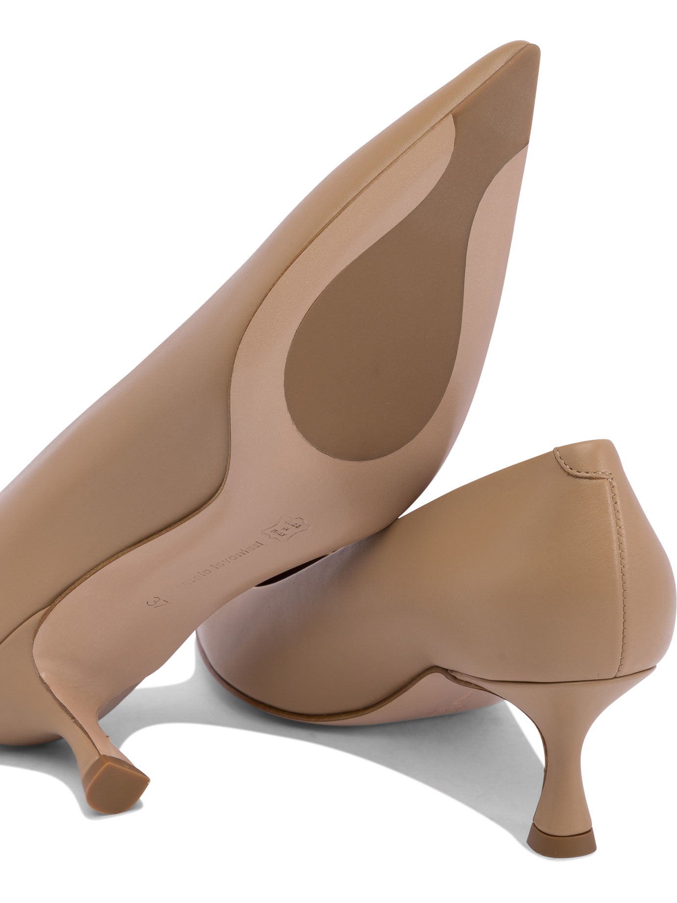 SERGIO LEVANTESI Elegant Rubber-Heeled Pumps for Women