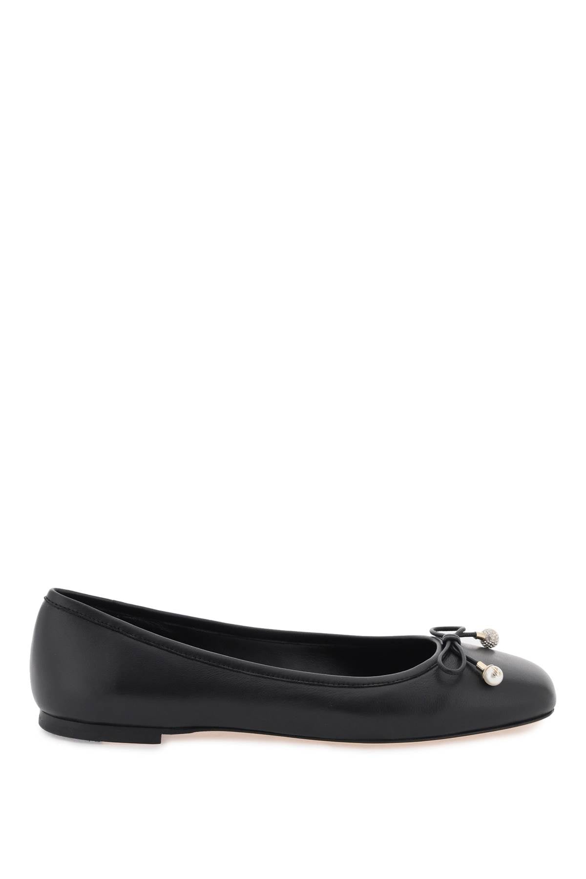 JIMMY CHOO Nappa Leather Elme Ballerinas