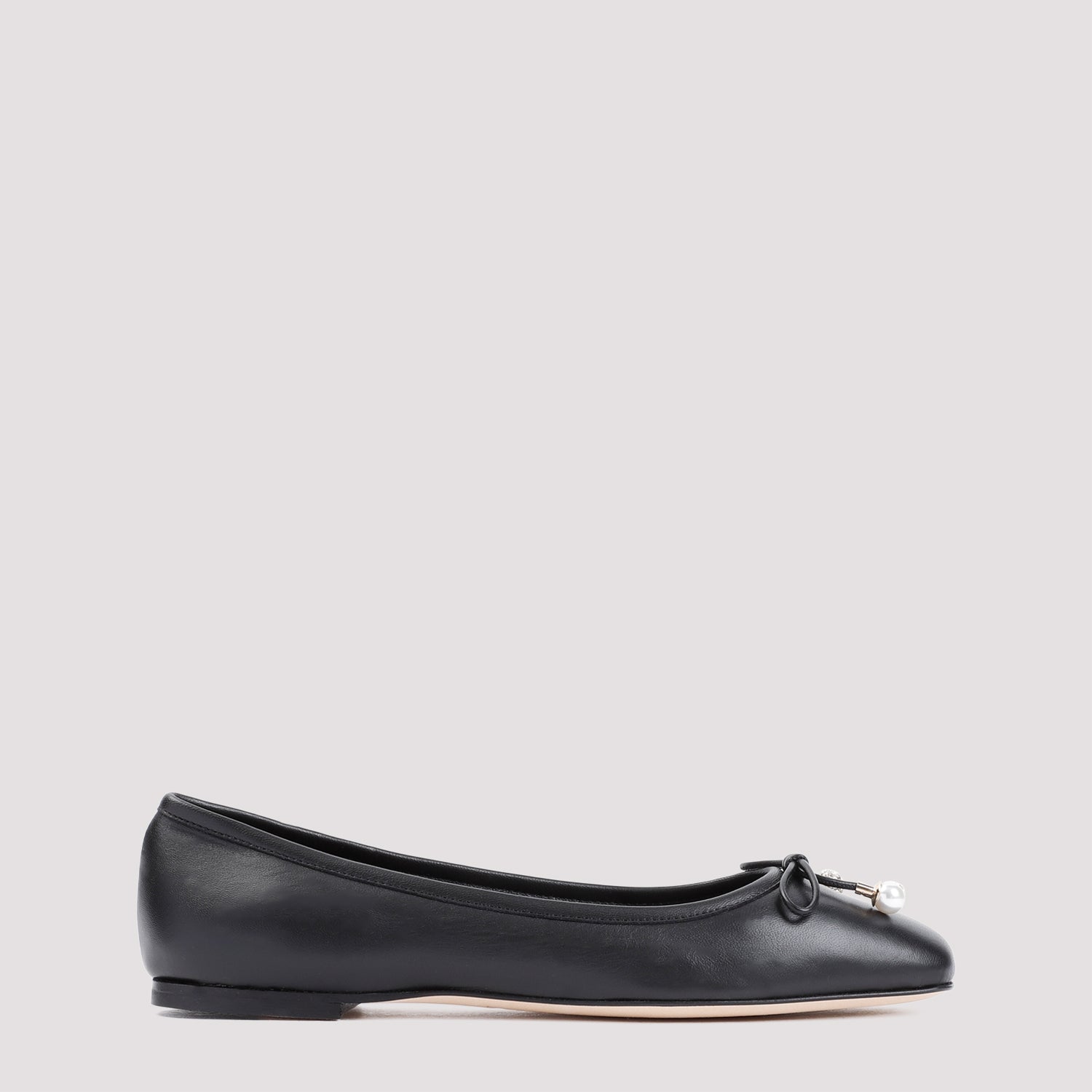 JIMMY CHOO Nappa Leather Elme Ballerinas