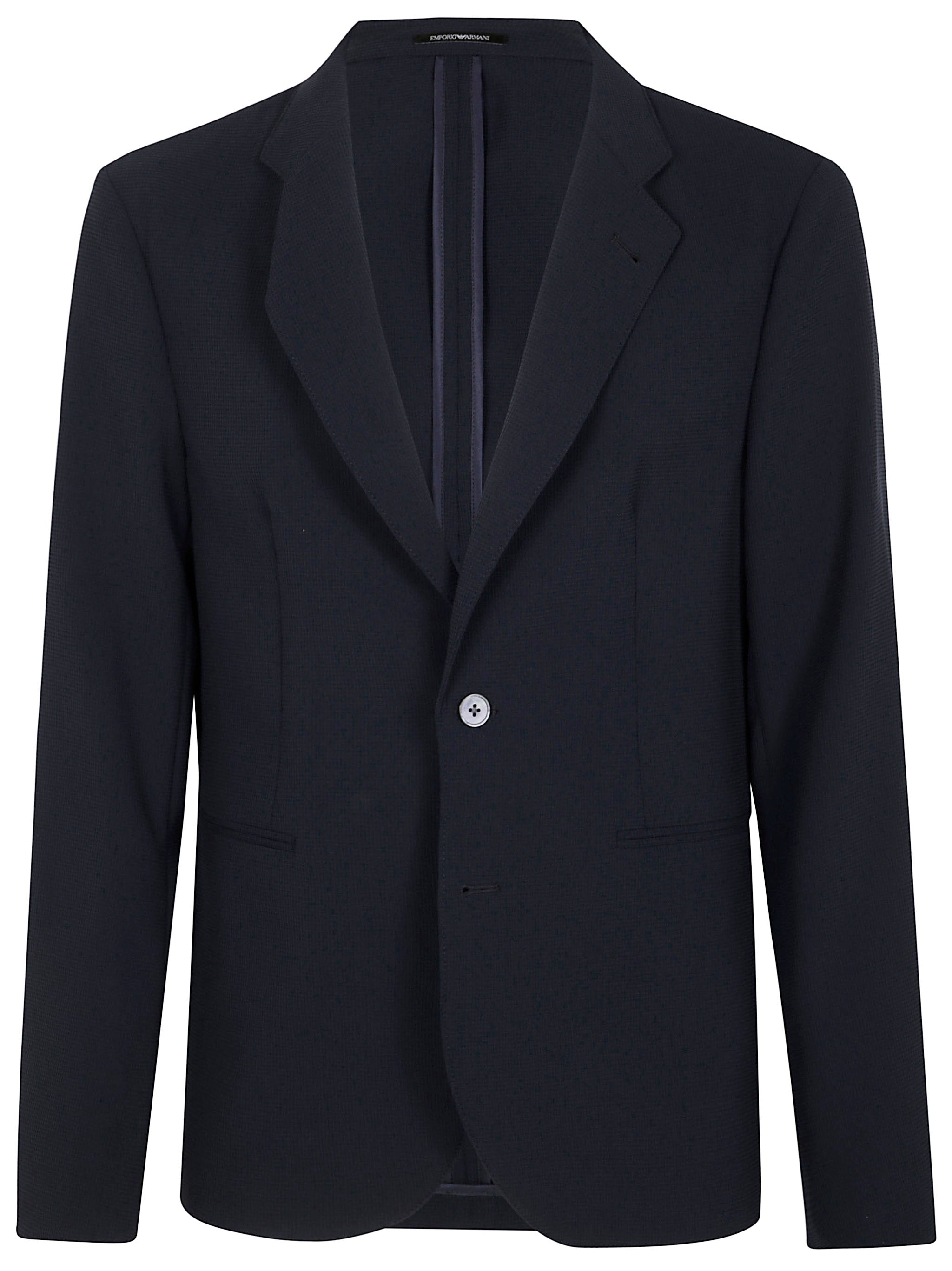 EMPORIO ARMANI Men's Stylish Mini Blazer