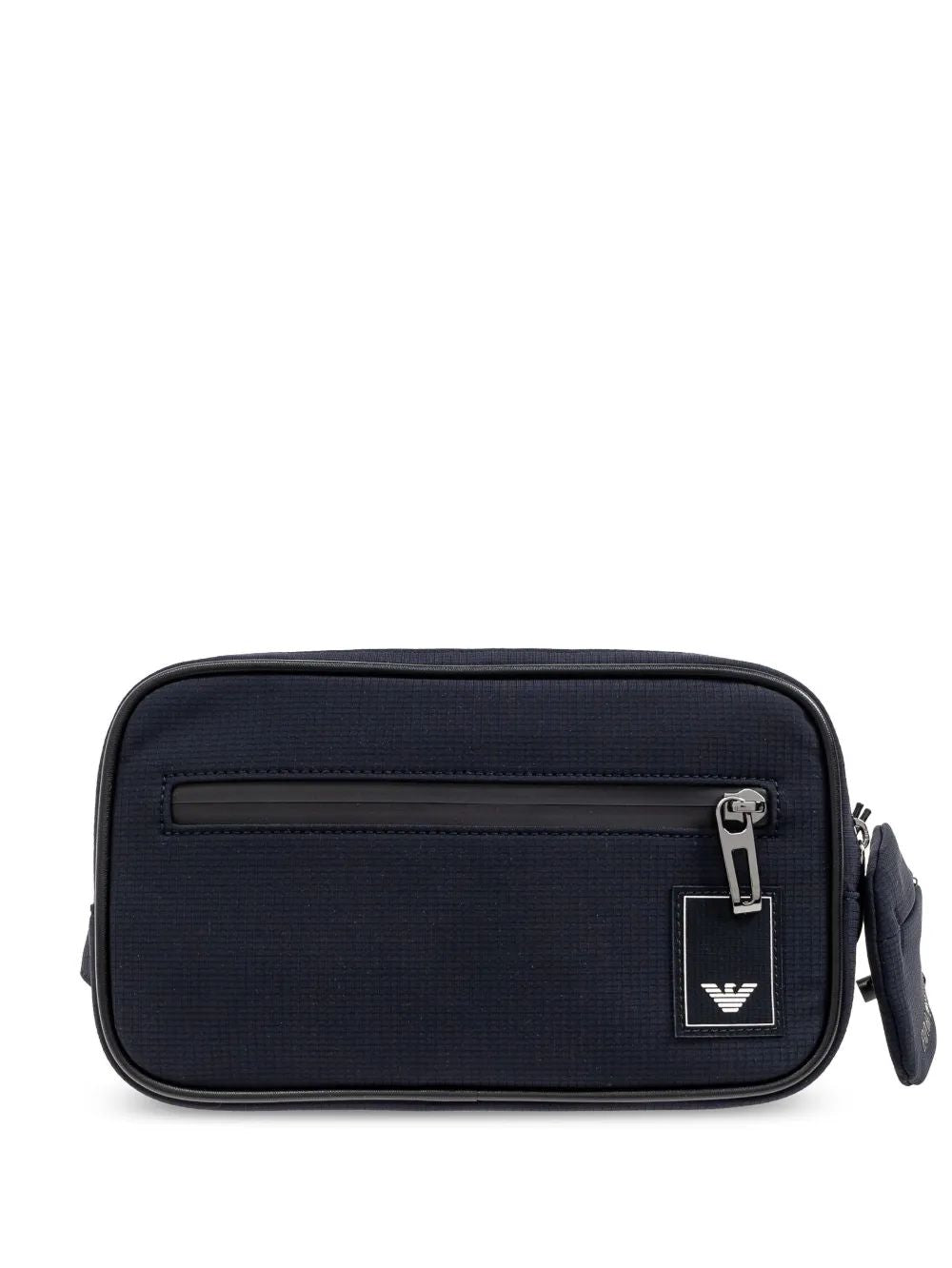 EMPORIO ARMANI Logo-Patch Messenger Handbag