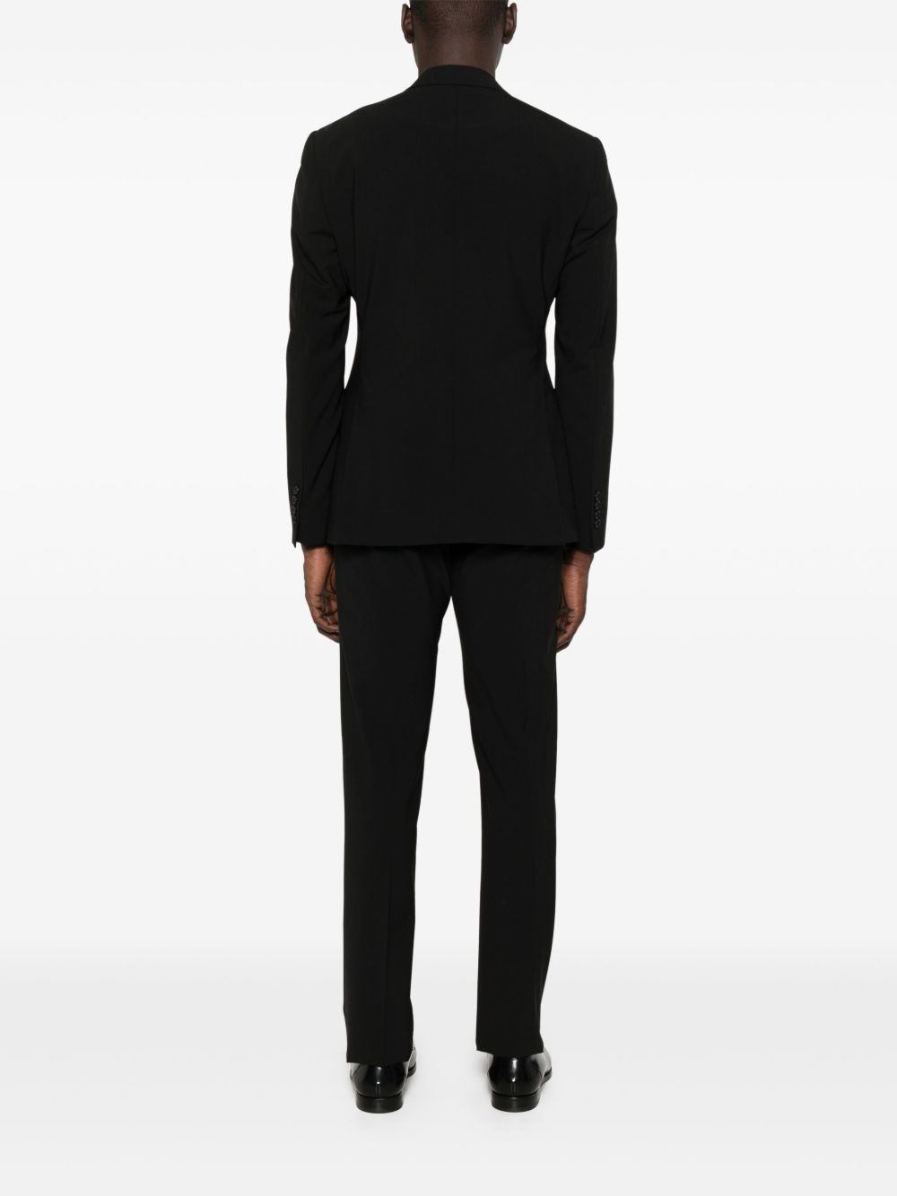 EMPORIO ARMANI Wool Double-Breasted Suit for Men