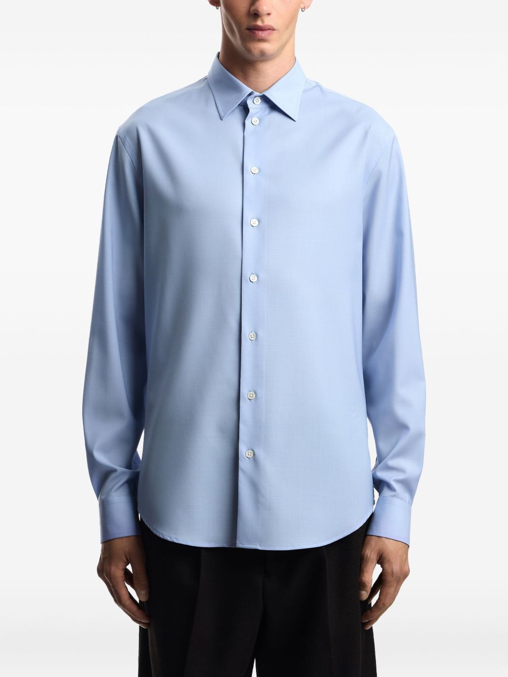 EMPORIO ARMANI Classic Long Sleeve Shirt for Men