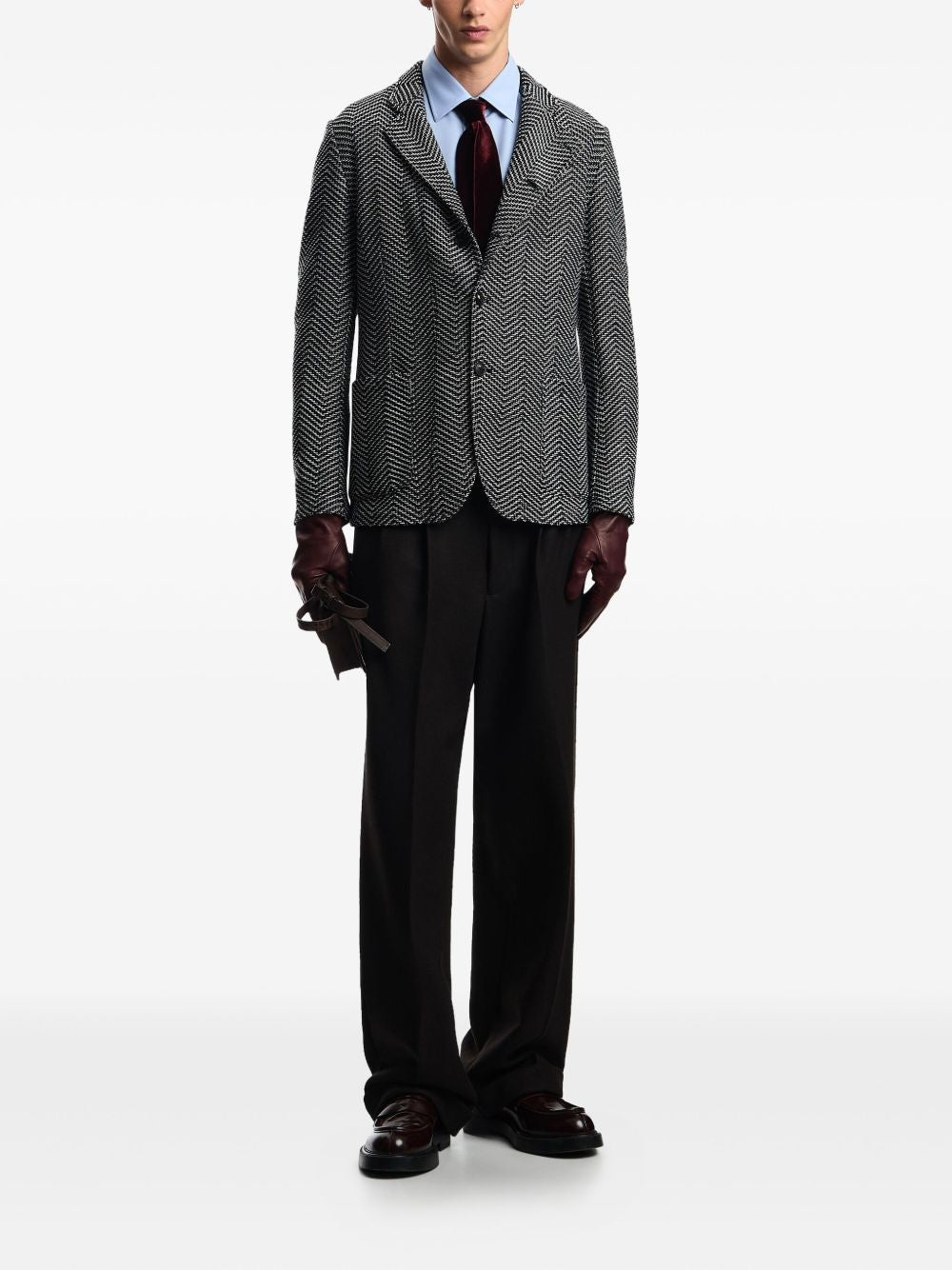 EMPORIO ARMANI Classic Long Sleeve Shirt for Men