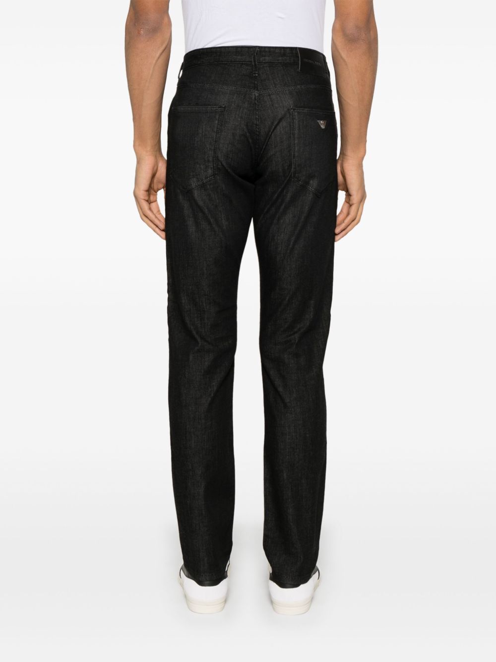 EMPORIO ARMANI Classic Denim Cotton Jeans for Men - FW25