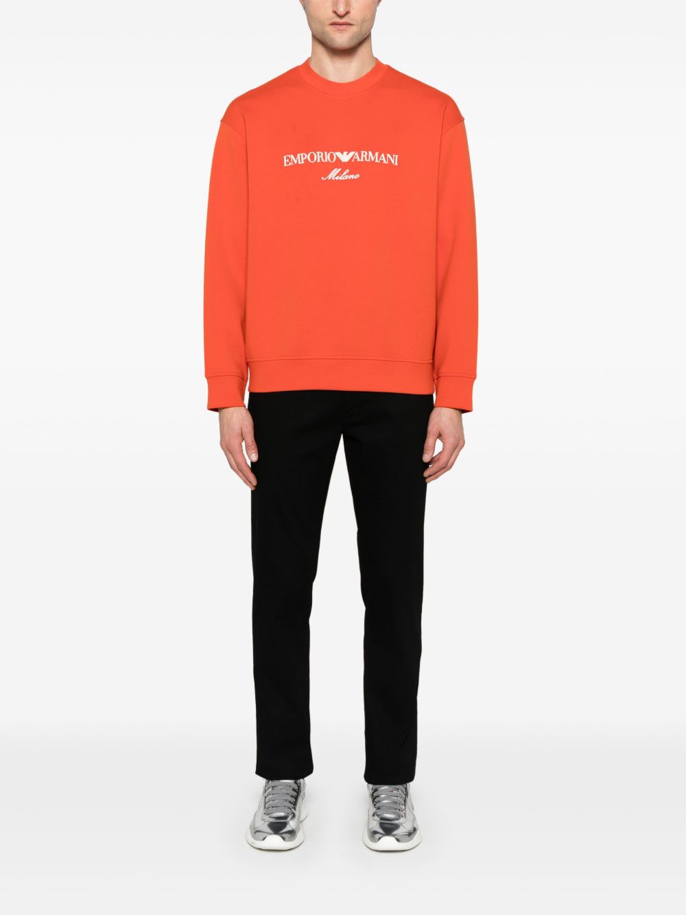 EMPORIO ARMANI Low-Rise Classic Five Pocket Denim Jeans for Men