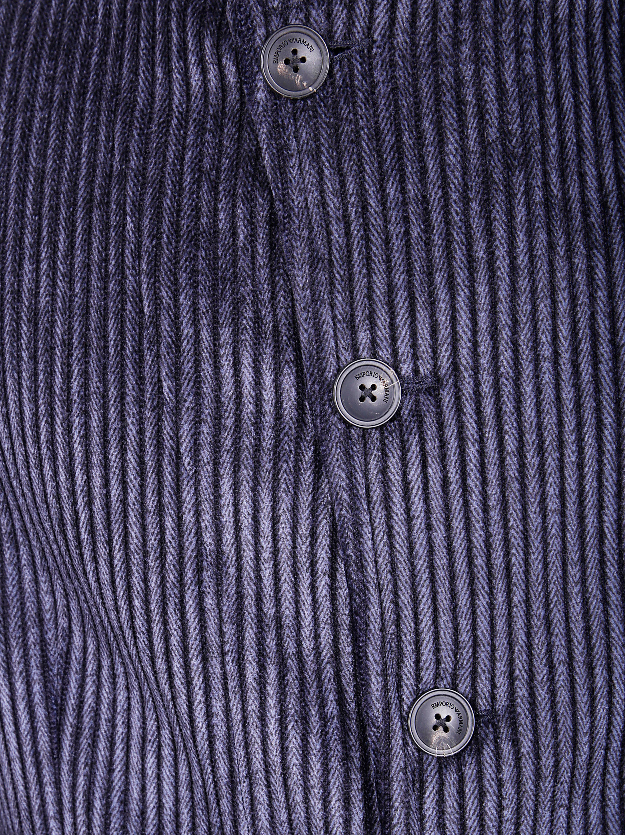 EMPORIO ARMANI Corduroy Blazer for Men - FW25 Collection