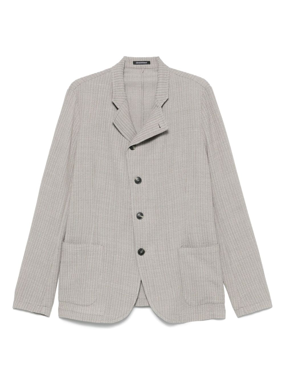 EMPORIO ARMANI Men's Wool Single-Breasted Blazer Jacket