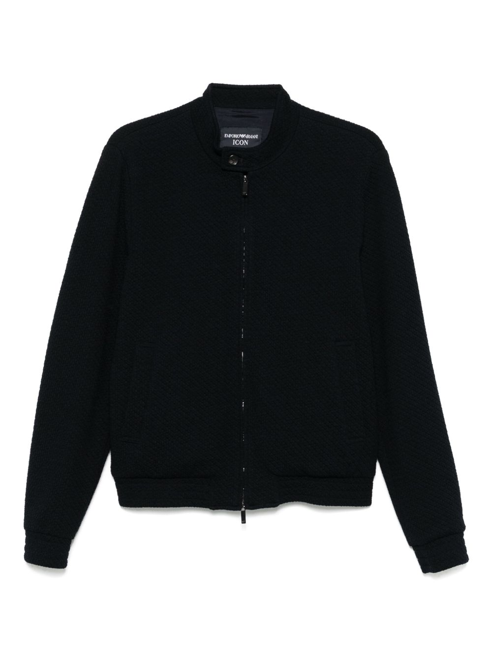 EMPORIO ARMANI Wool Blend Blouson Jacket for Men