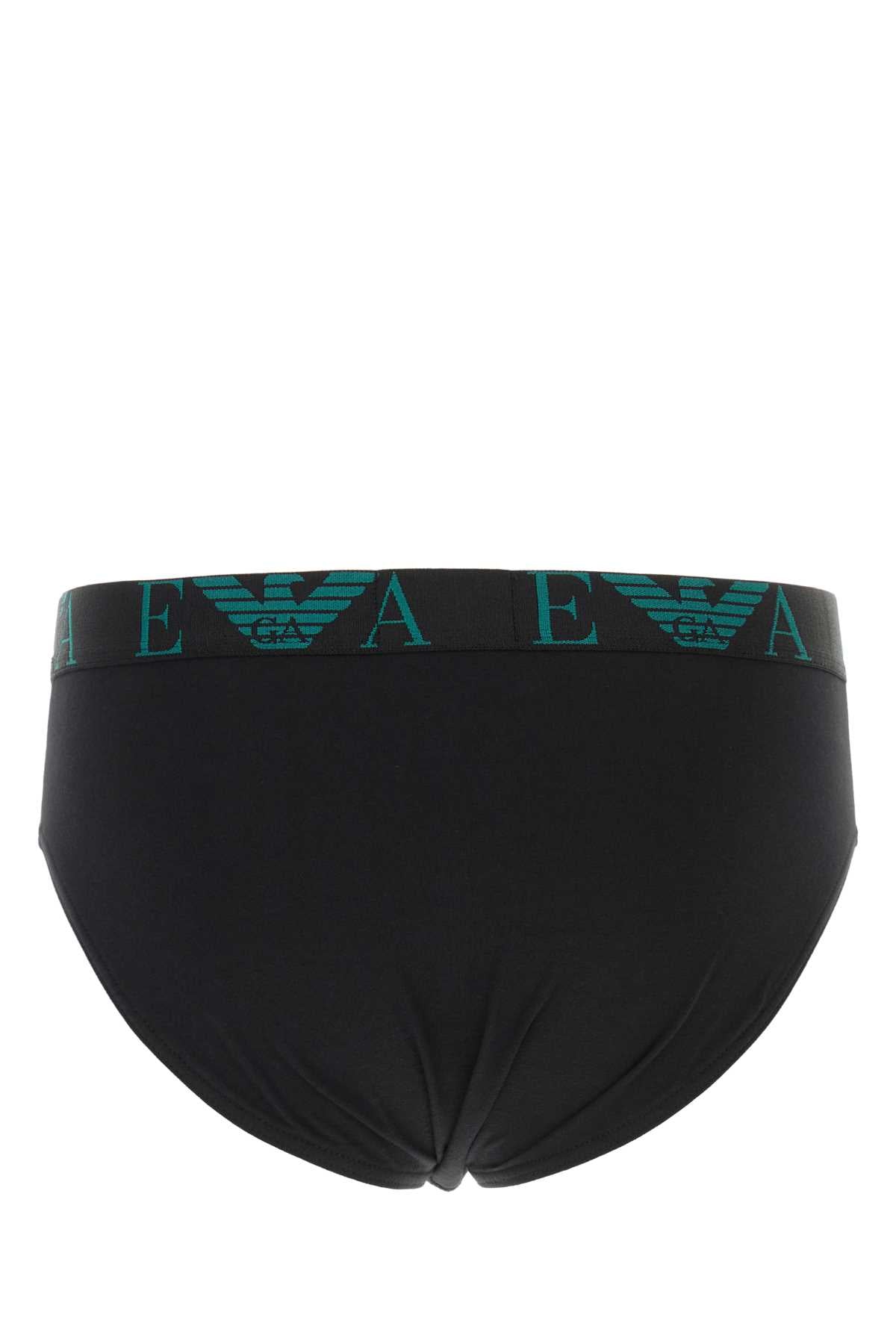 EMPORIO ARMANI Stretch Cotton Brief Set for Men