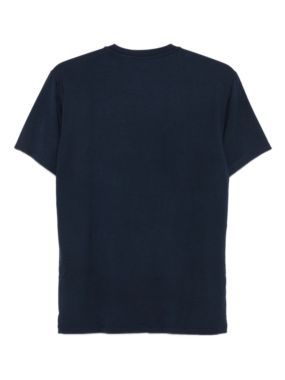 EMPORIO ARMANI Crew Neck T-Shirt with Logo Motif for Men - FW25 Collection