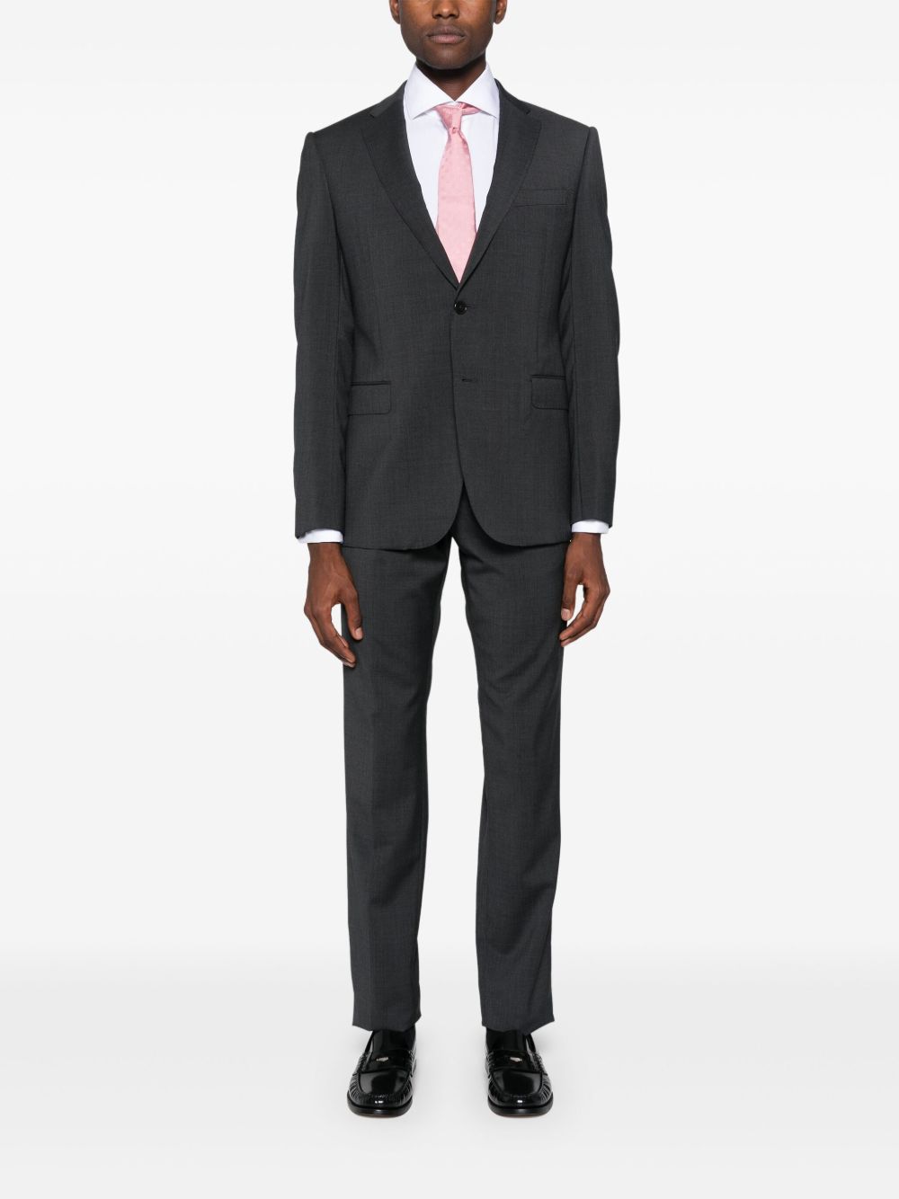 EMPORIO ARMANI Men's Wool Single-Breasted Suit