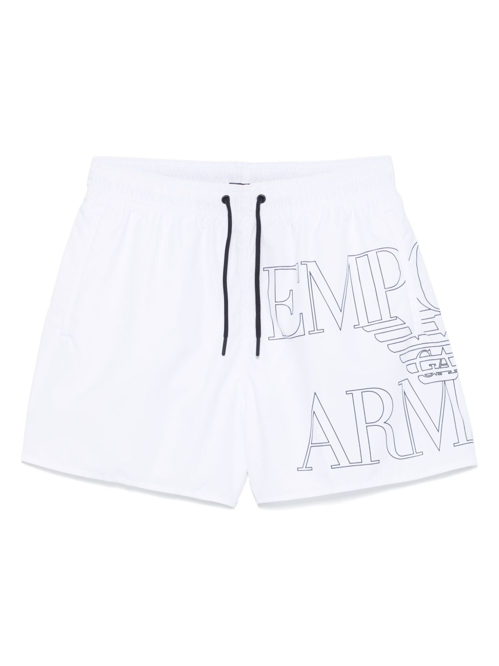 EMPORIO ARMANI Eco-Friendly Recycled Polyester Mini Shorts for Men